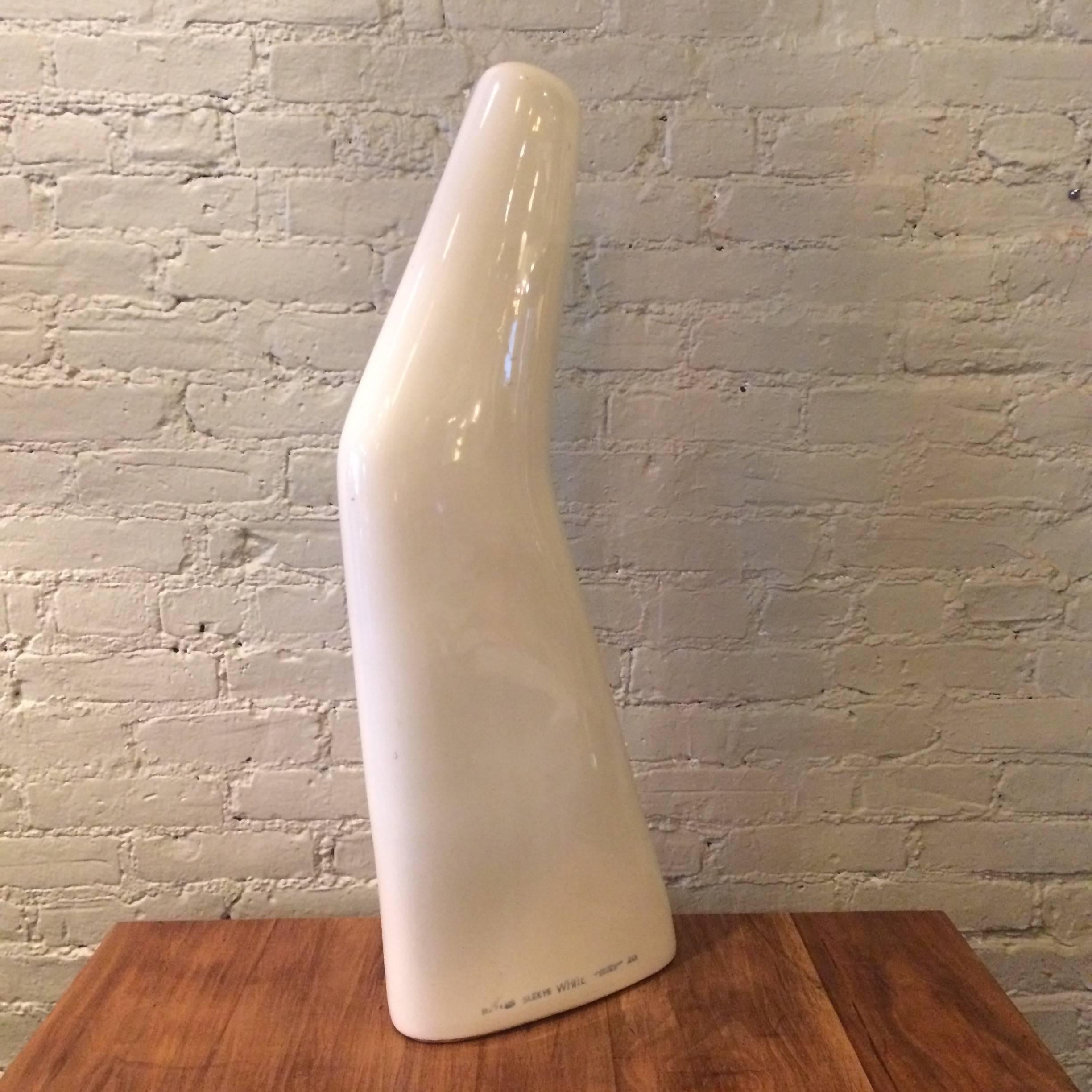 Tall Industrial Porcelain Stocking Display Mold In Good Condition In Brooklyn, NY