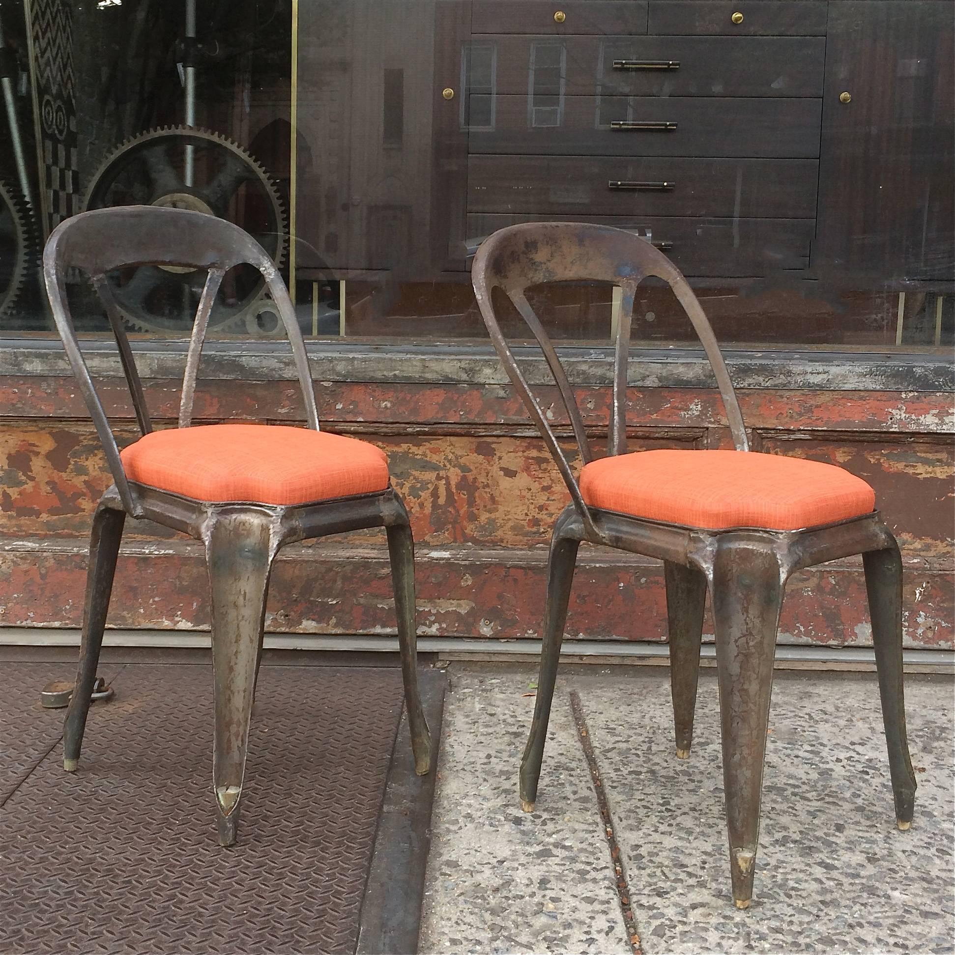 upholstered cafe chairs