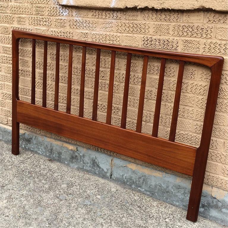 Danish Modern Teak Full Size Headboard at 1stDibs teak headboard full