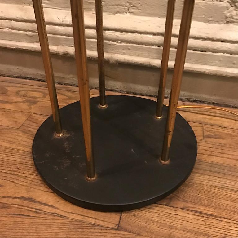 Mid-Century Modern Cascading Candle Floor Lamp at 1stdibs
