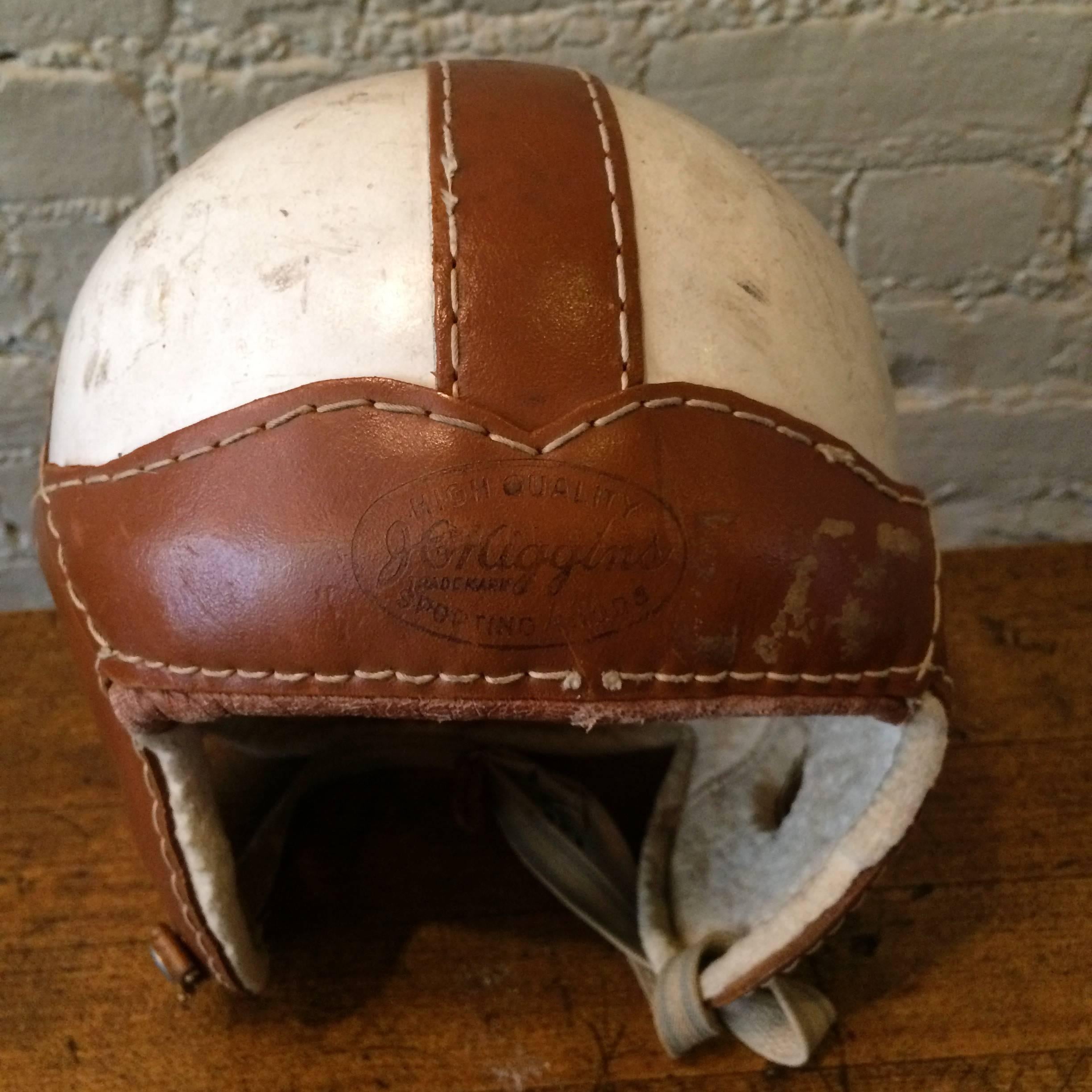 leather football helmets for sale