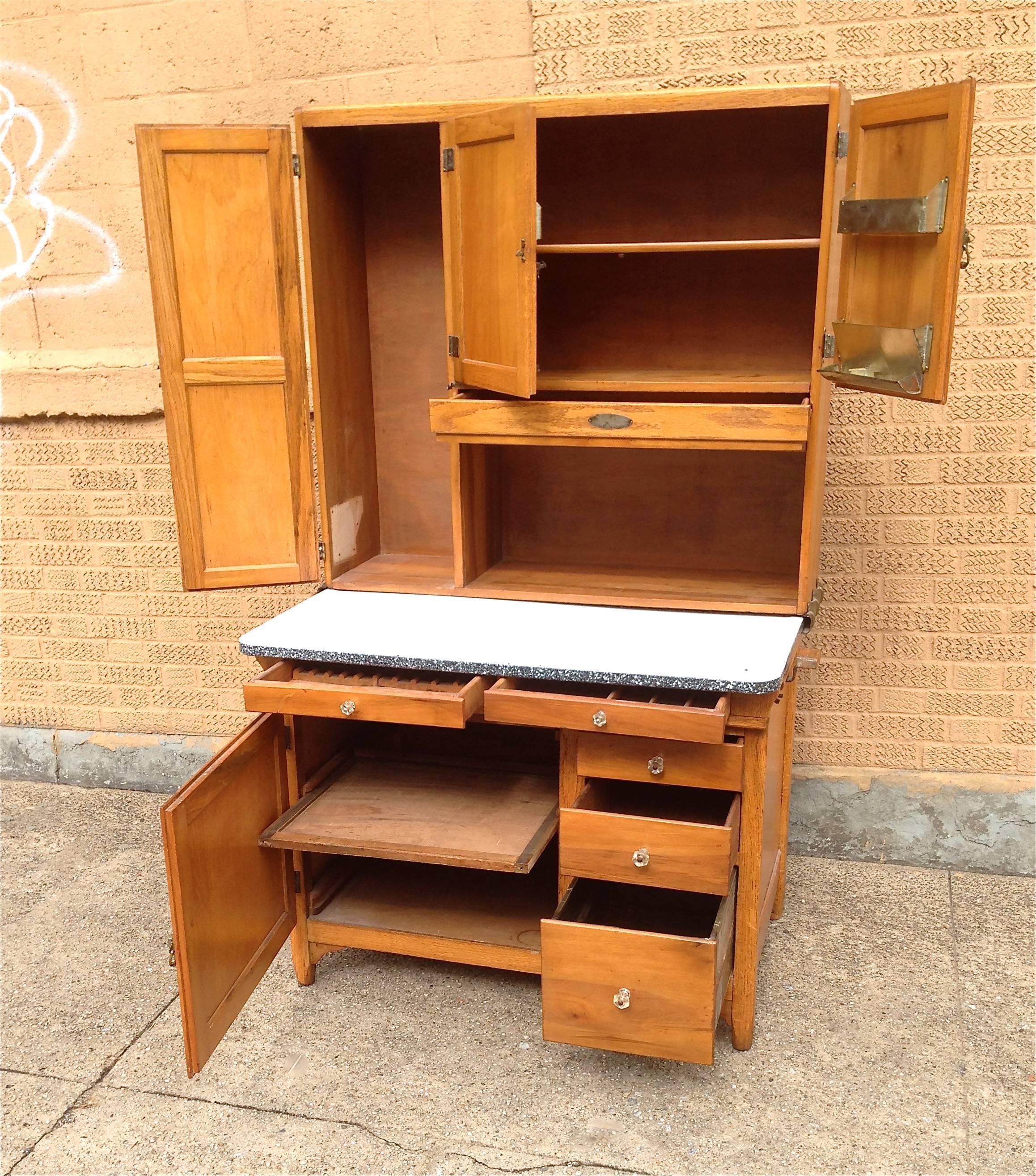 original hoosier cabinet colors
