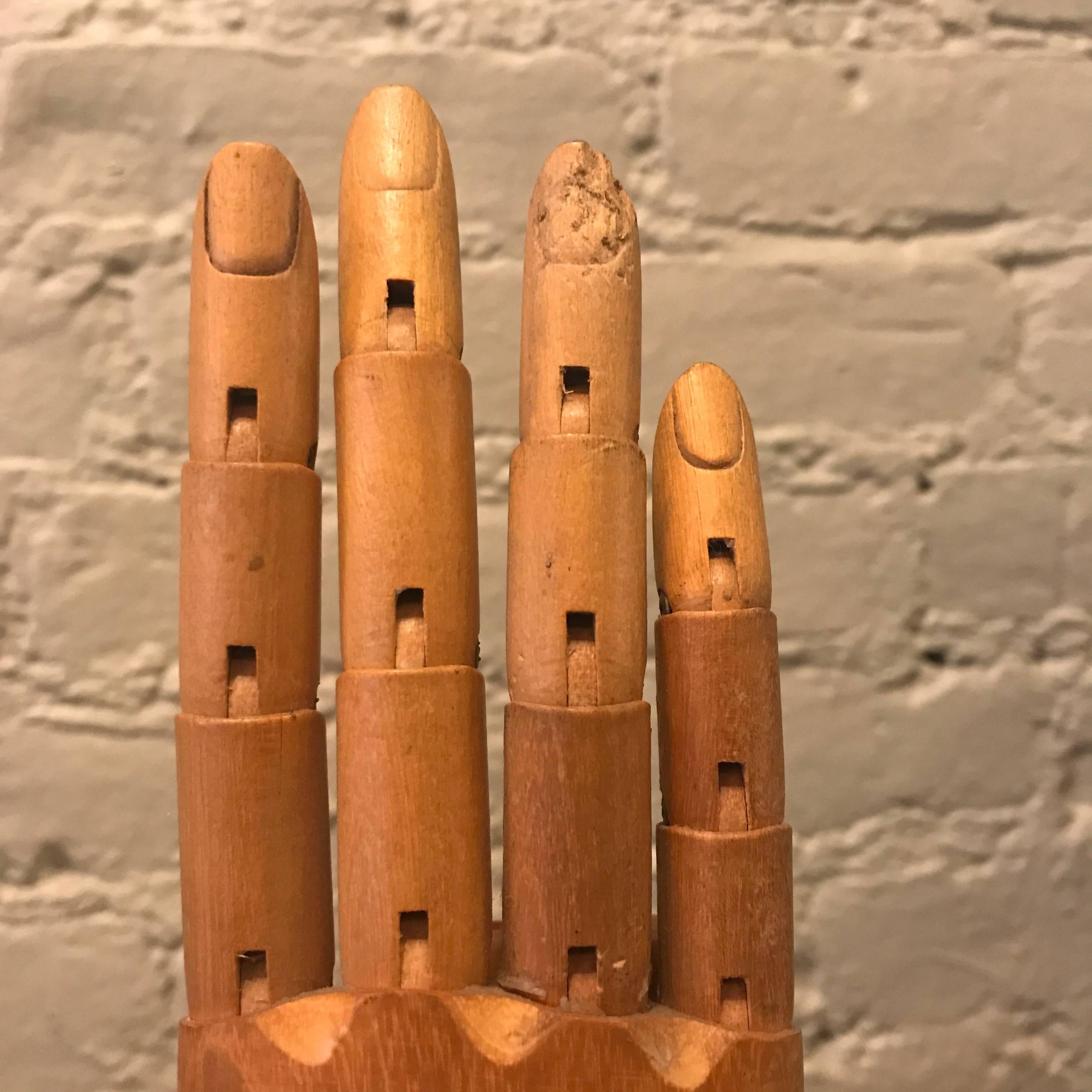Articulating Maple Artist Hand Model 1