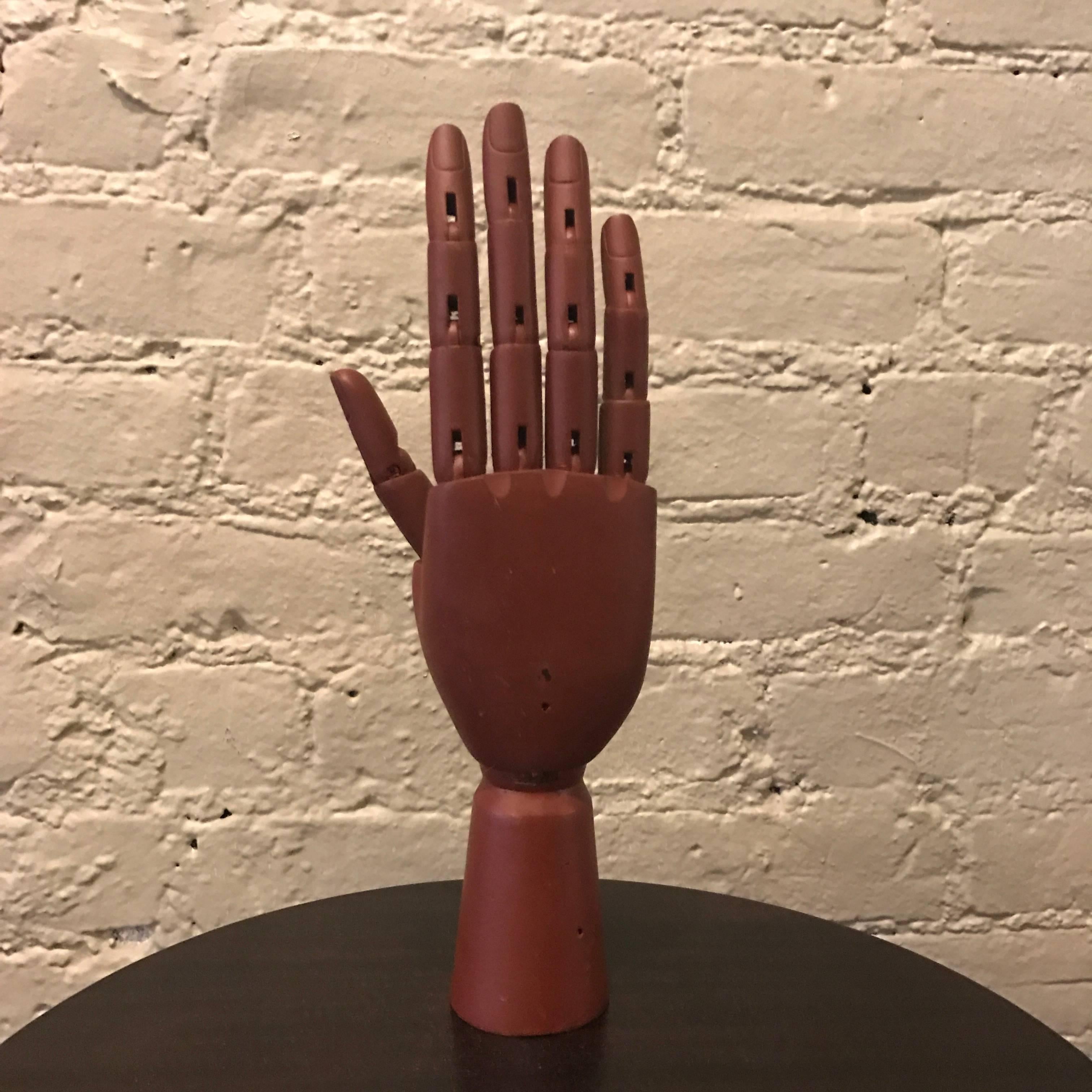 Industrial Articulating Mahogany Artist Hand Model