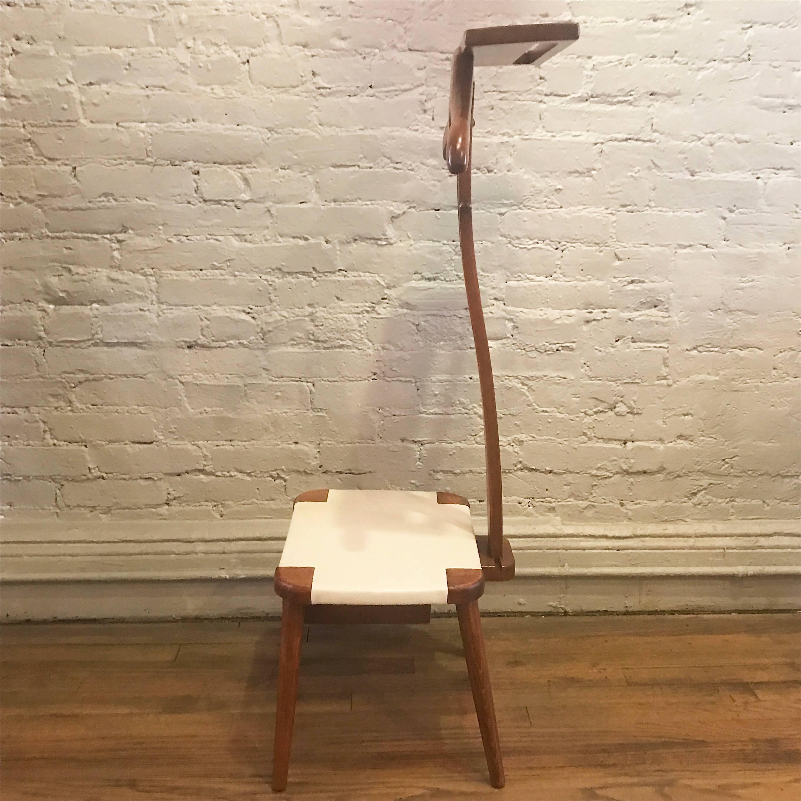 mid century modern valet chair