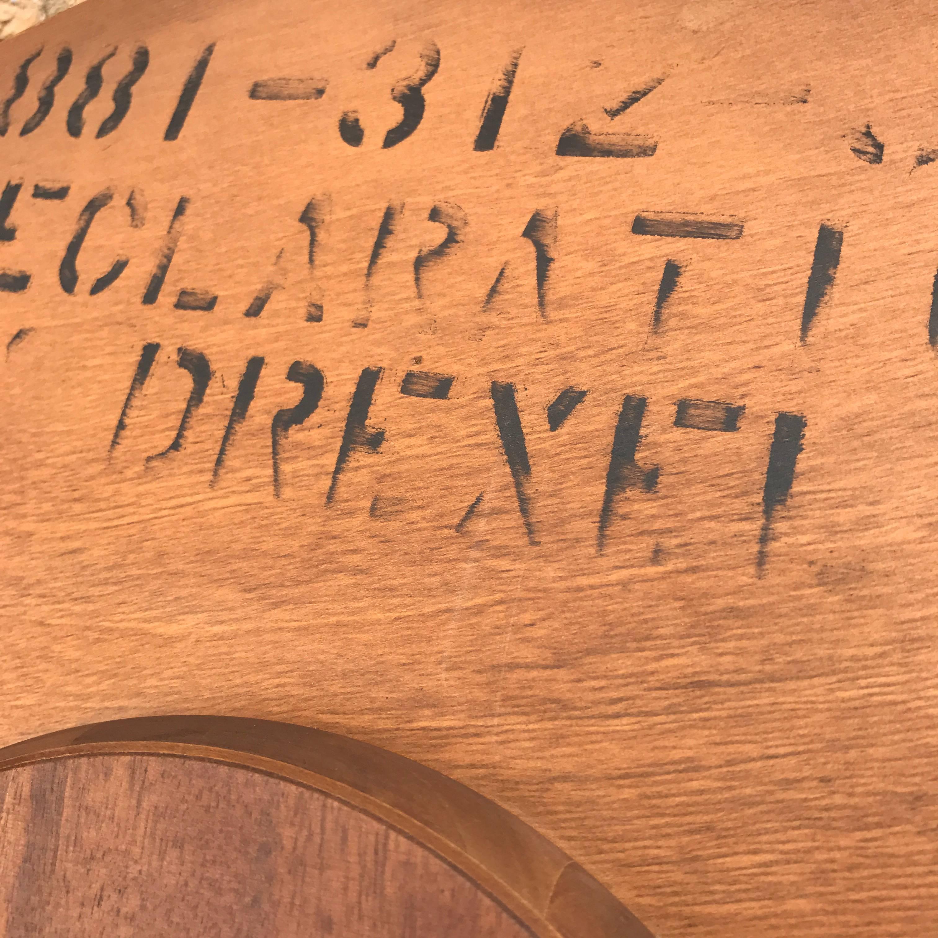 Veneer Walnut Pedestal Side Tables by Kipp Stewart for Drexel Declaration