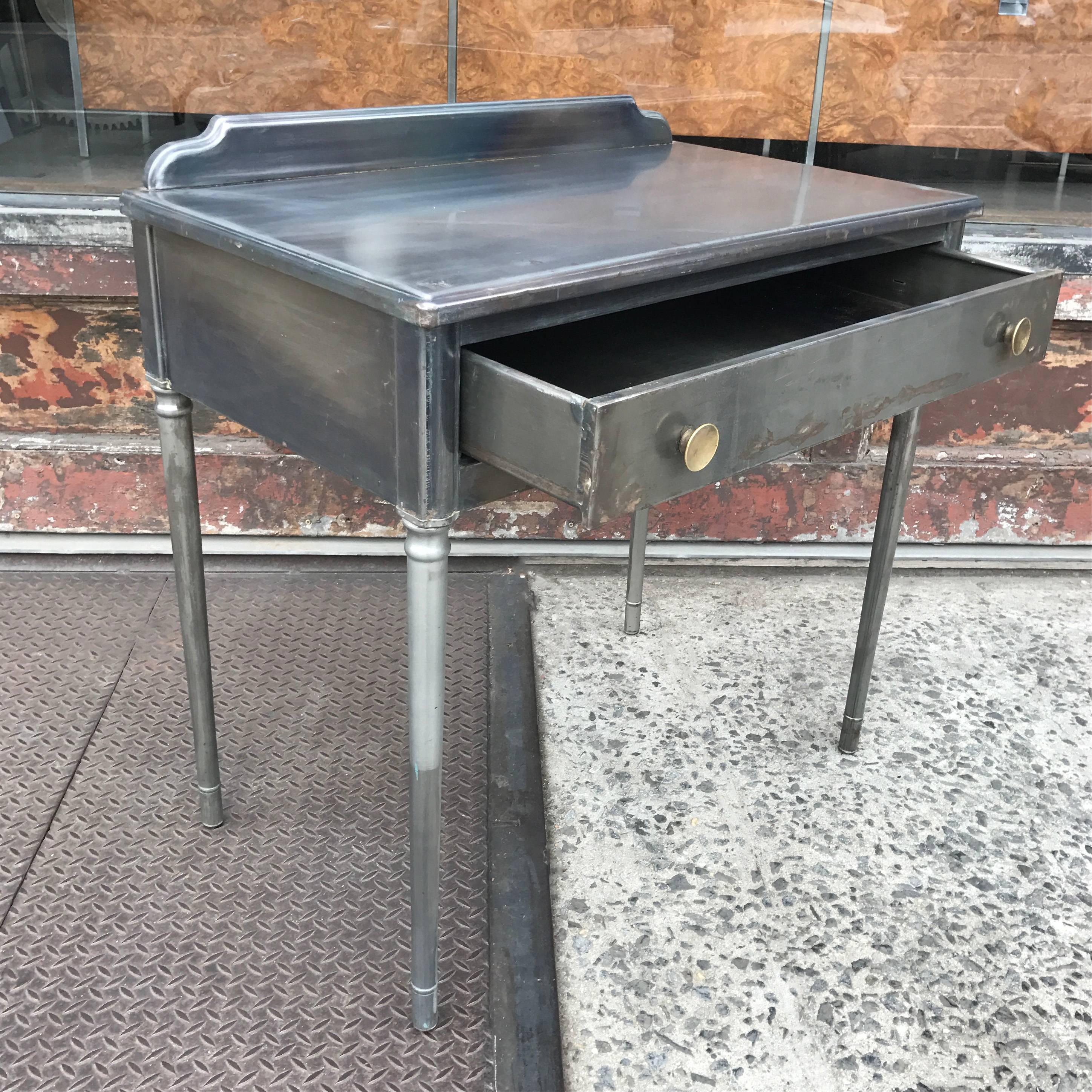 metal vanity desk