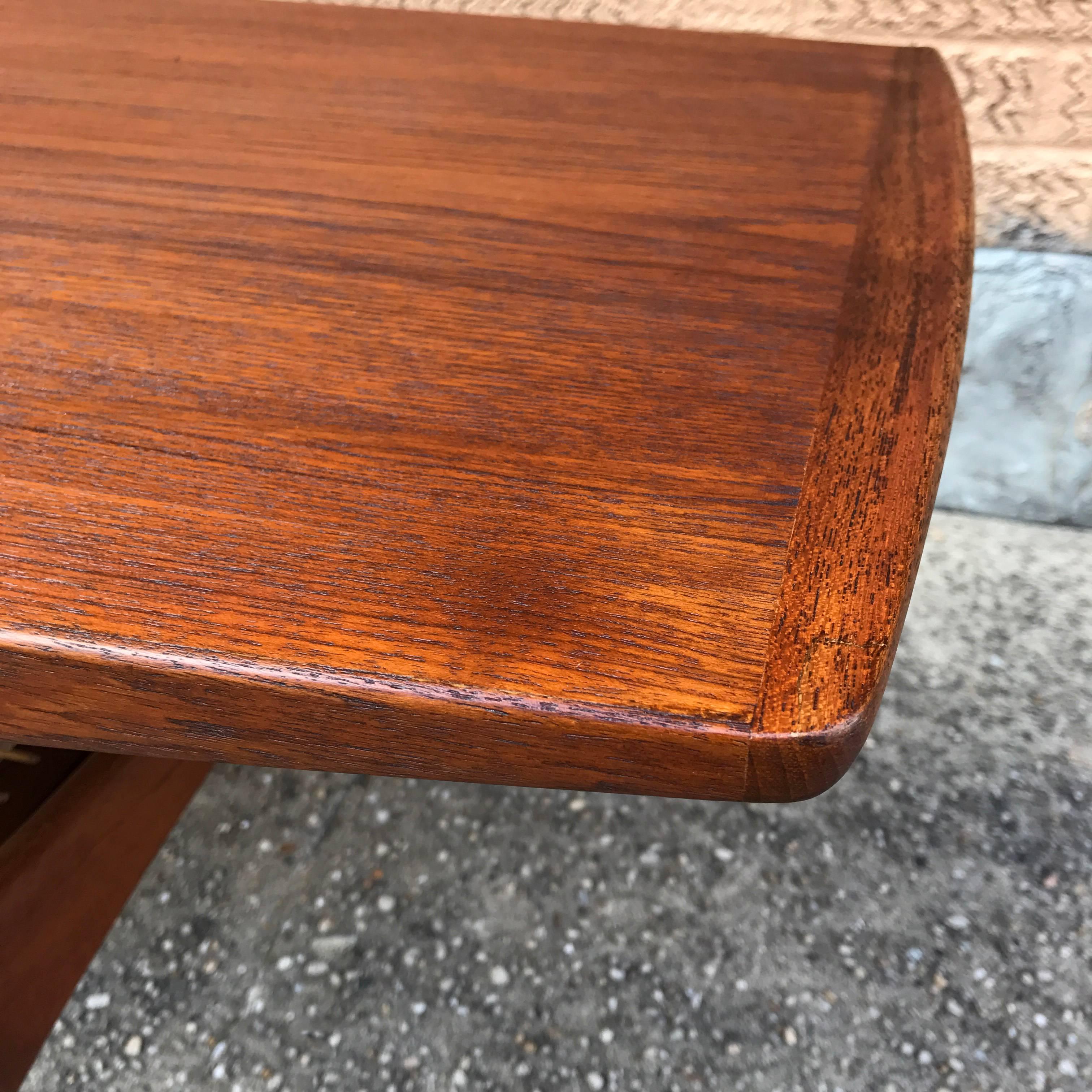 Danish Modern Teak and Mosaic Tile Coffee Table by Arne Hovmand-Olsen In Excellent Condition In Brooklyn, NY