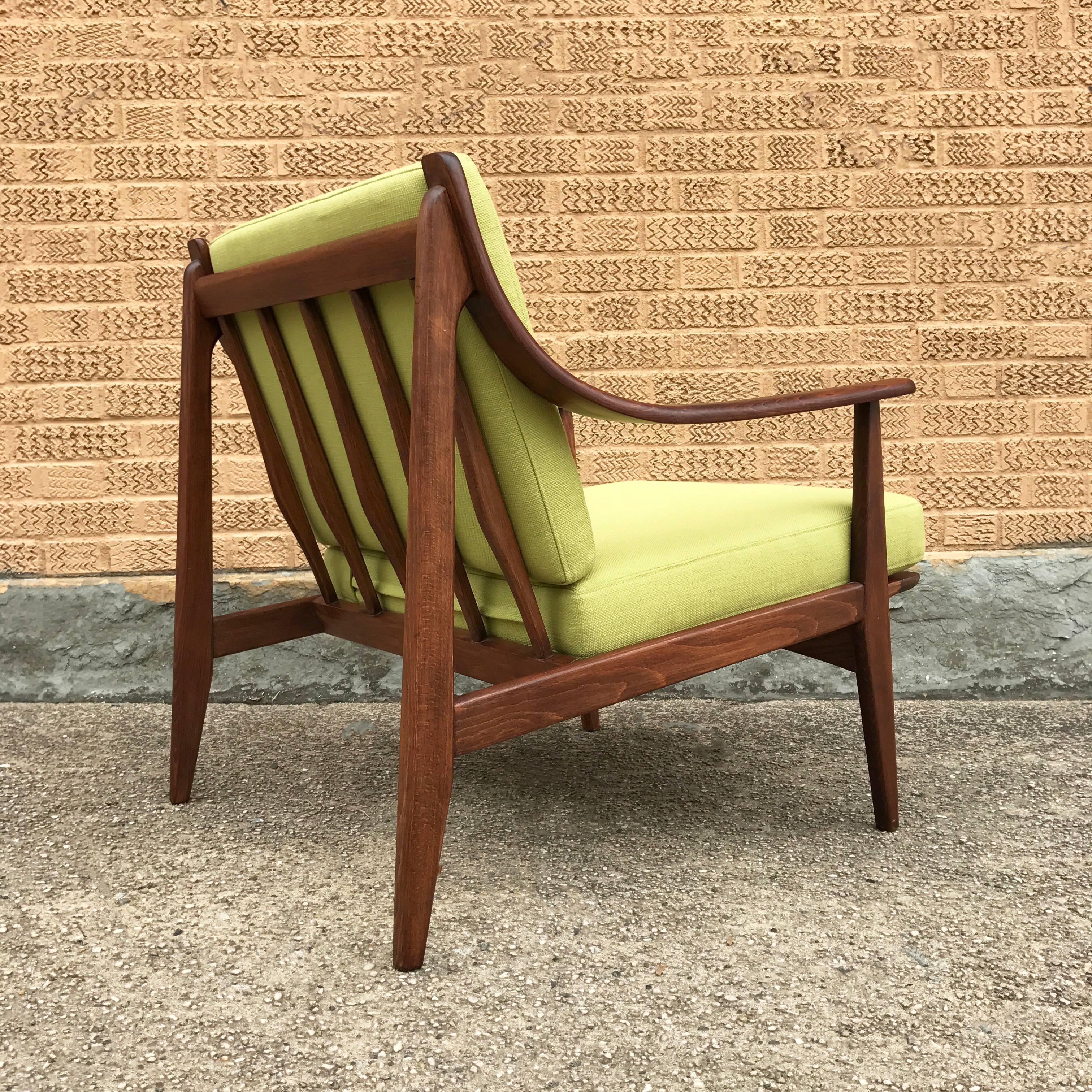 Scandinavian Modern Danish Modern Teak Lounge Chair by Peter Hvidt & Orla Mølgaard Nielsen