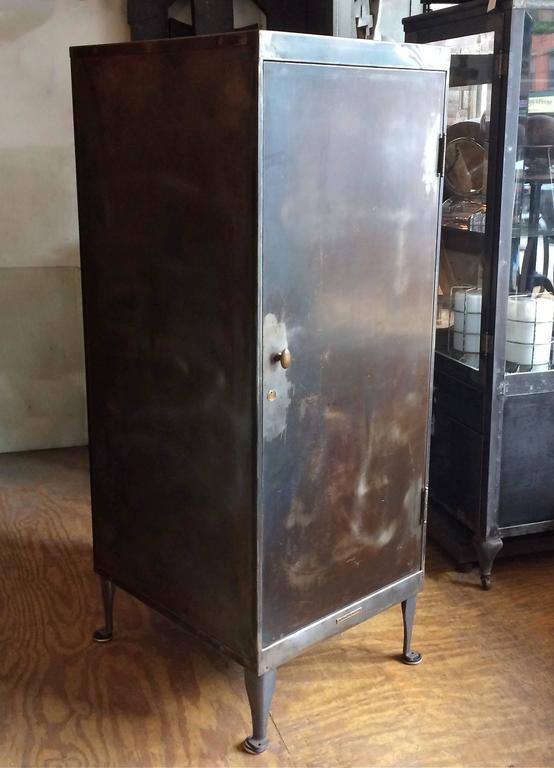 Library Bureau Sole Makers Industrial Brushed Steel Office Storage at 1stDibs library