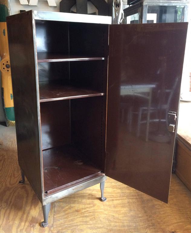 Library Bureau Sole Makers Industrial Brushed Steel Office Storage at 1stDibs library