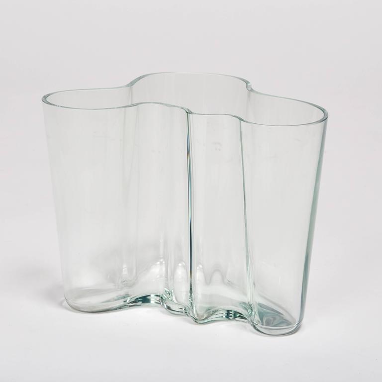 Alvar Aalto Glass Savoy Vase At 1stdibs