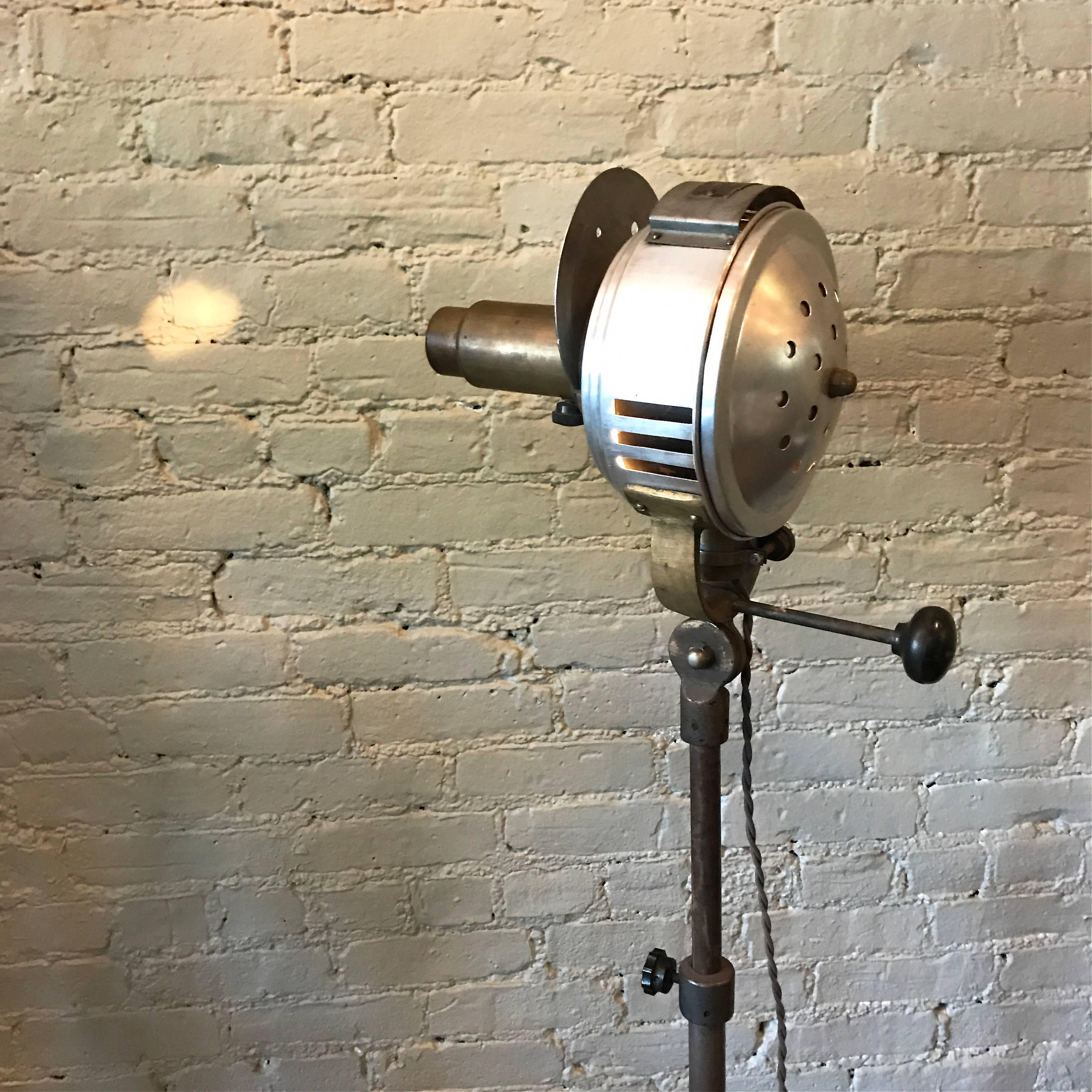 American Machine Age Medical Floor Lamp by Prometheus Electric Corp.