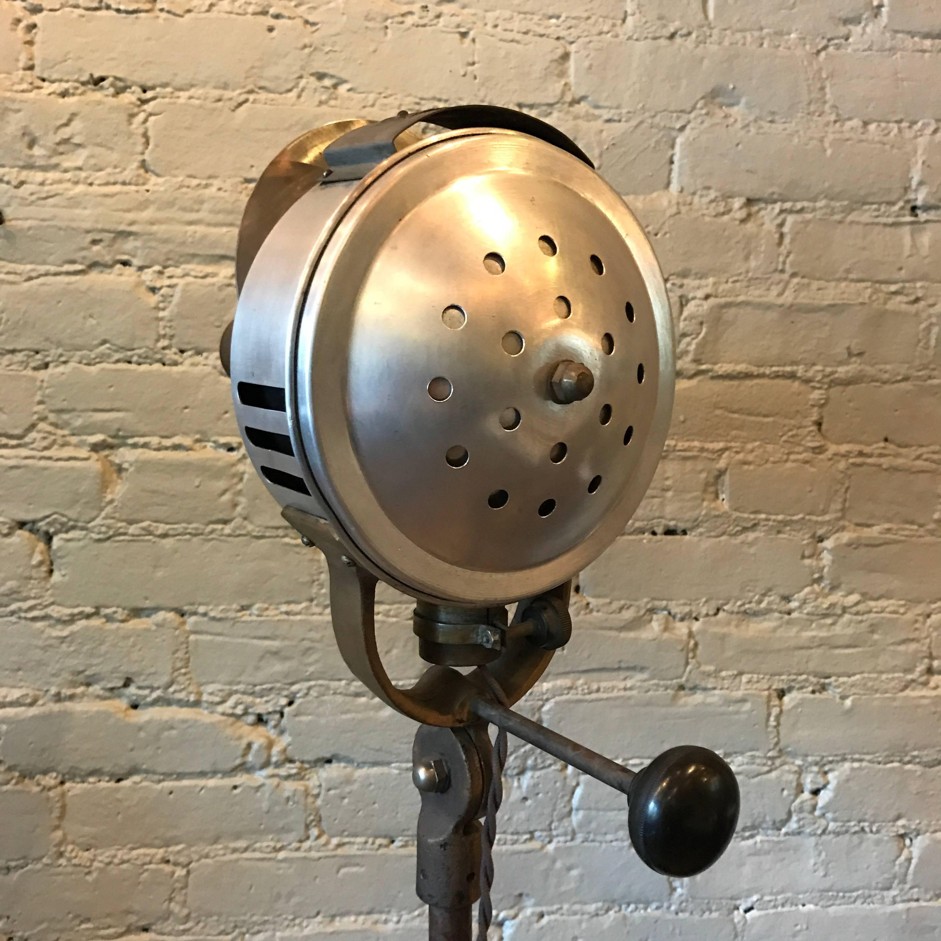 20th Century Machine Age Medical Floor Lamp by Prometheus Electric Corp.