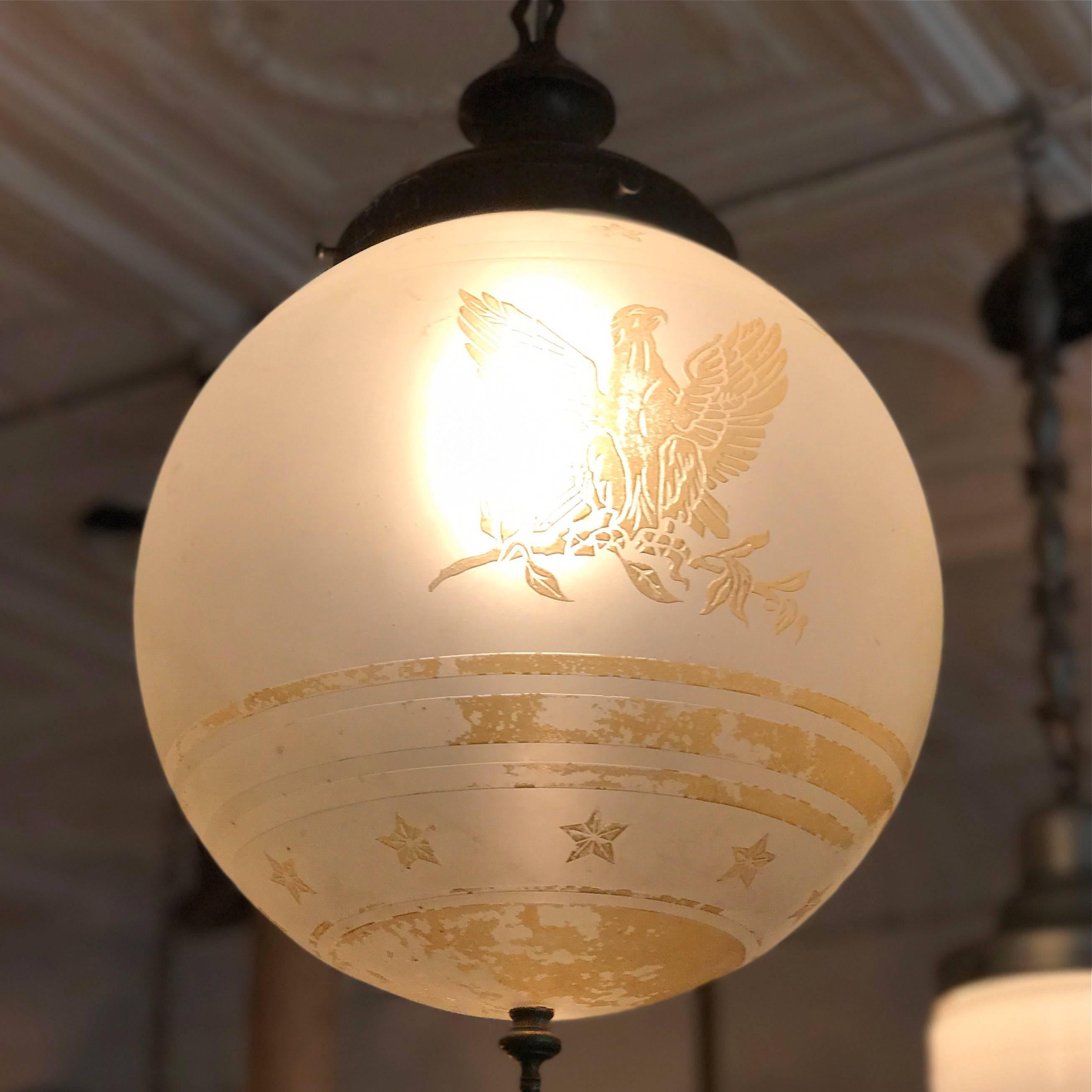 frosted lamp globe