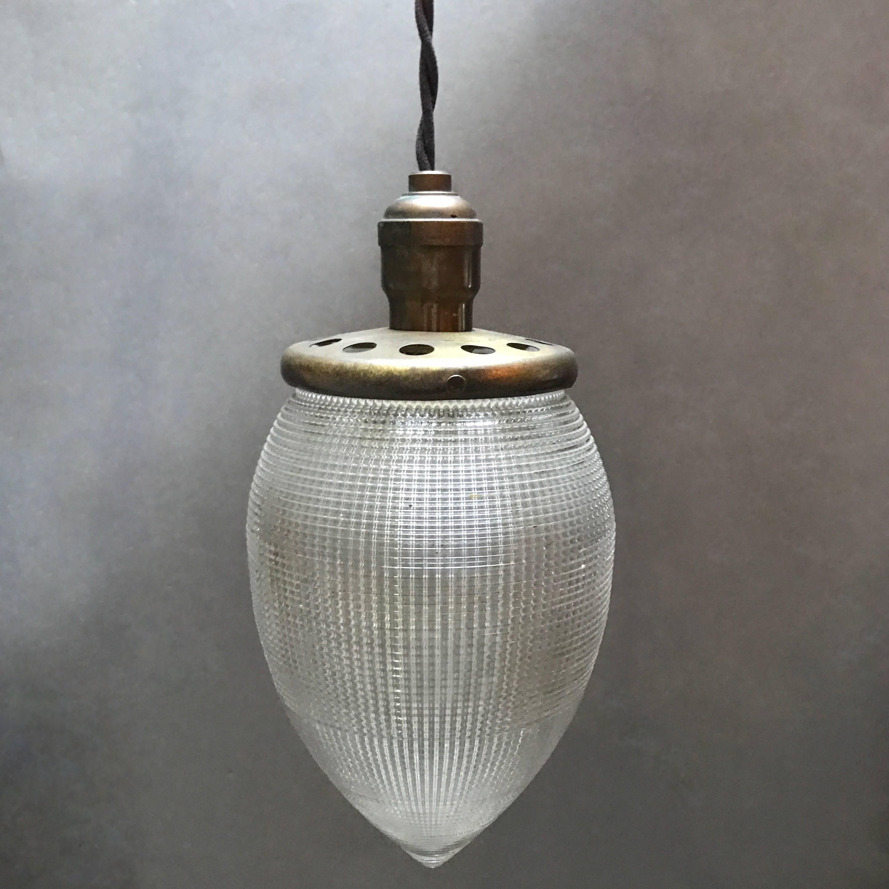 large glass teardrop pendant light