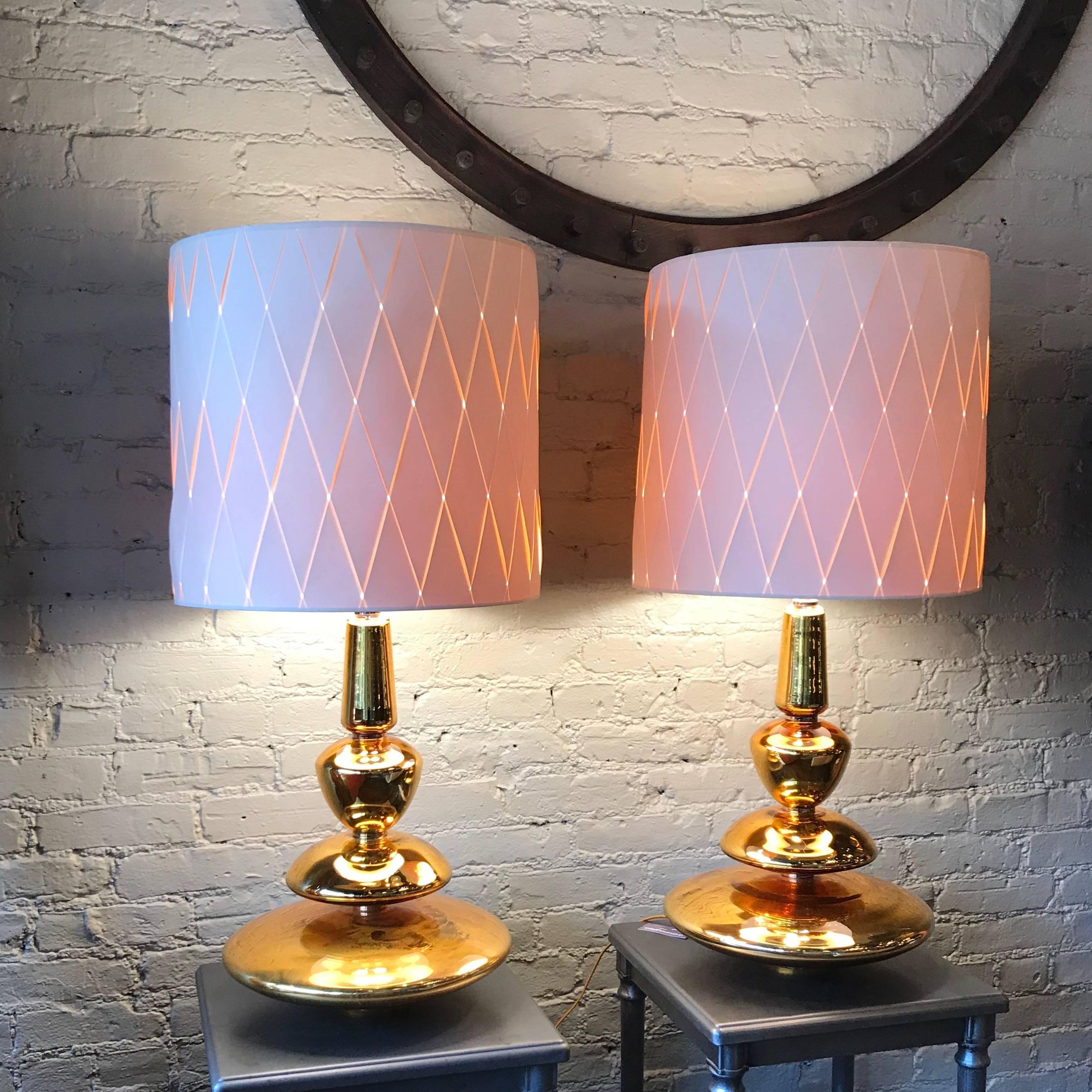 hollywood regency lamps