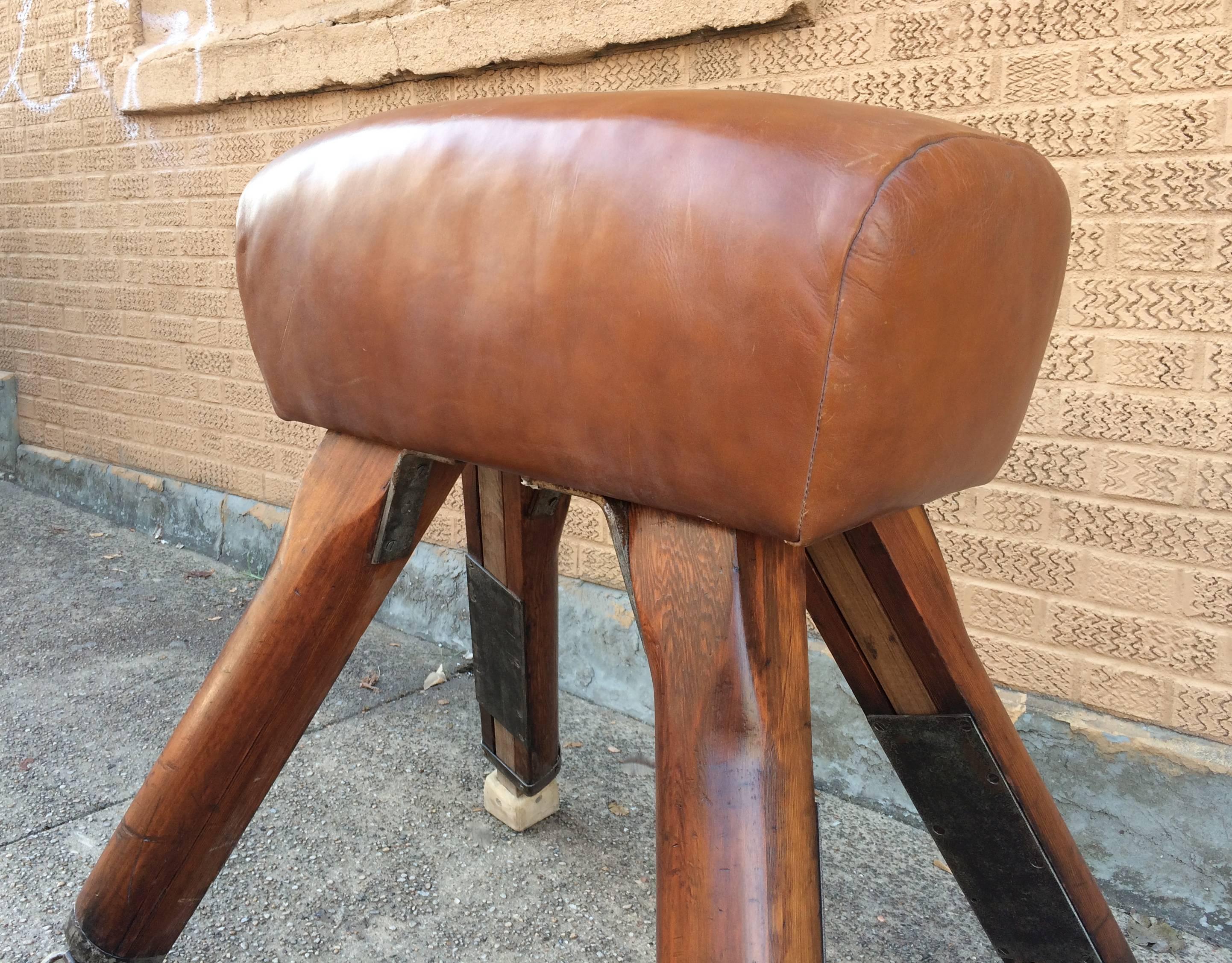 Danish Pommel Horse by Niels Larsen In Good Condition In Brooklyn, NY