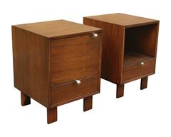 George Nelson His and Hers Night Stands