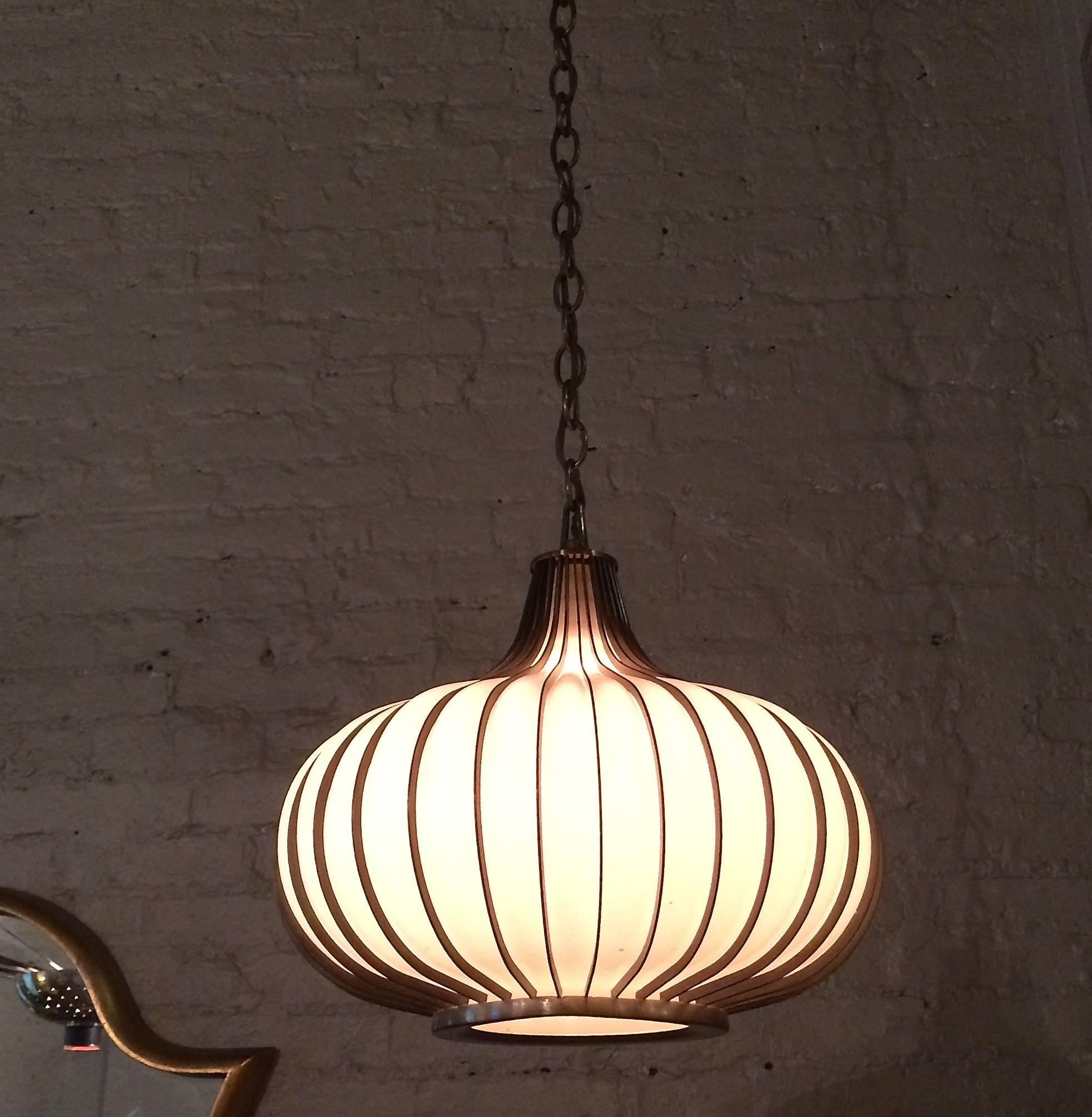 how to swag a pendant light