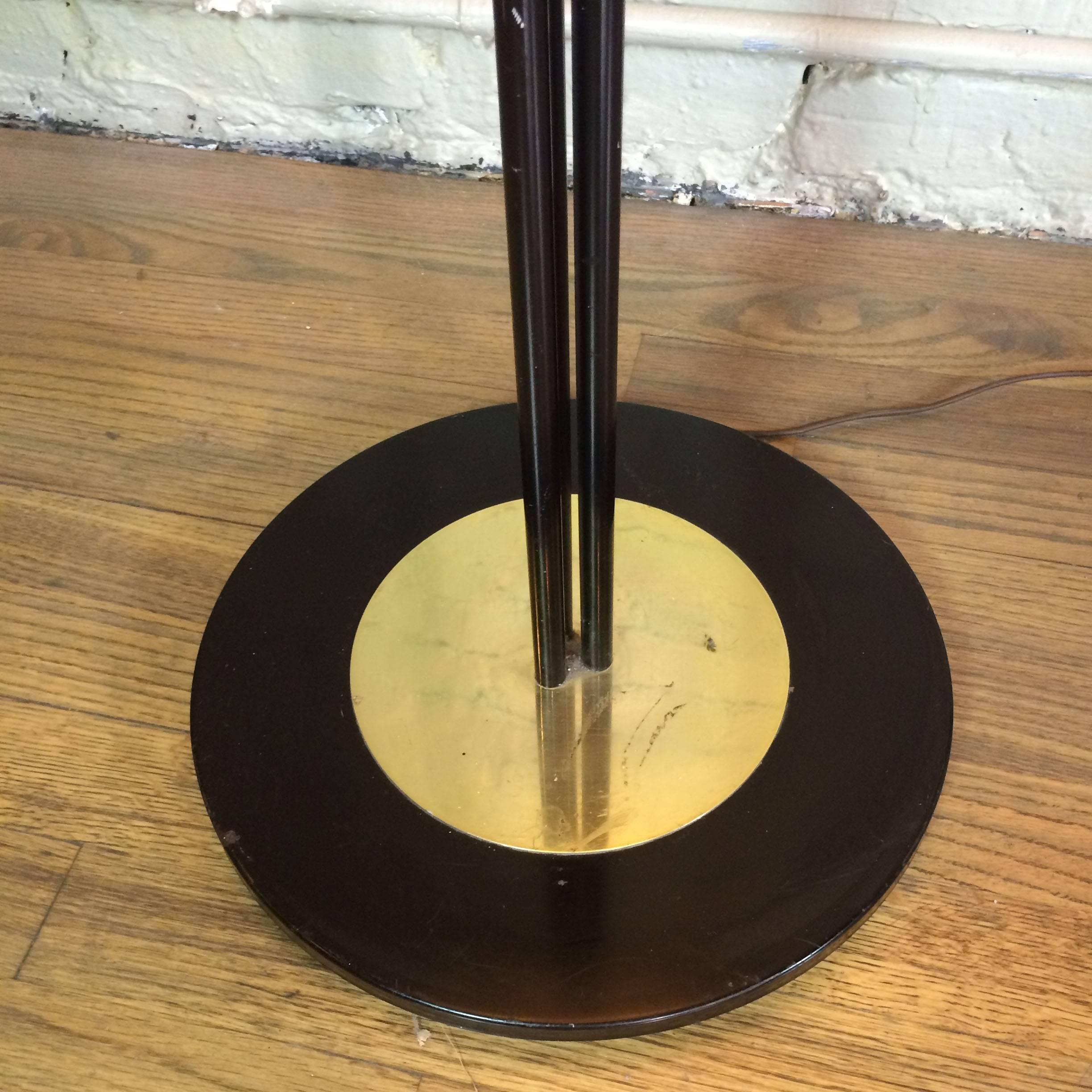 American Mid-Century Modern Floor Lamp by Gerald Thurston for Lightolier