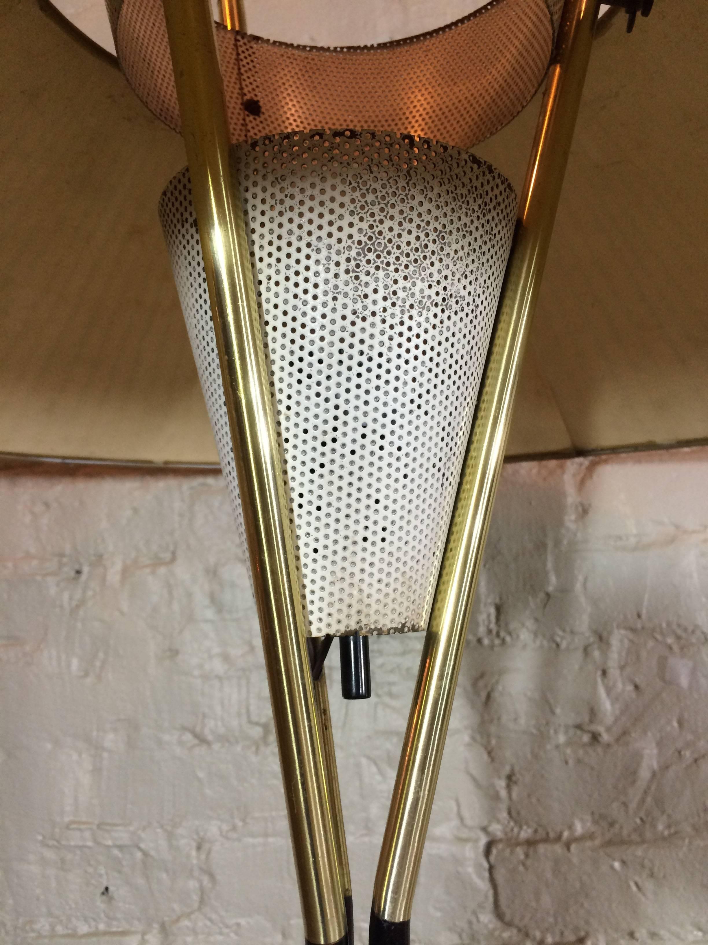 Mid-20th Century Mid-Century Modern Floor Lamp by Gerald Thurston for Lightolier