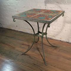 Arts & Crafts Ceramic Tile Table