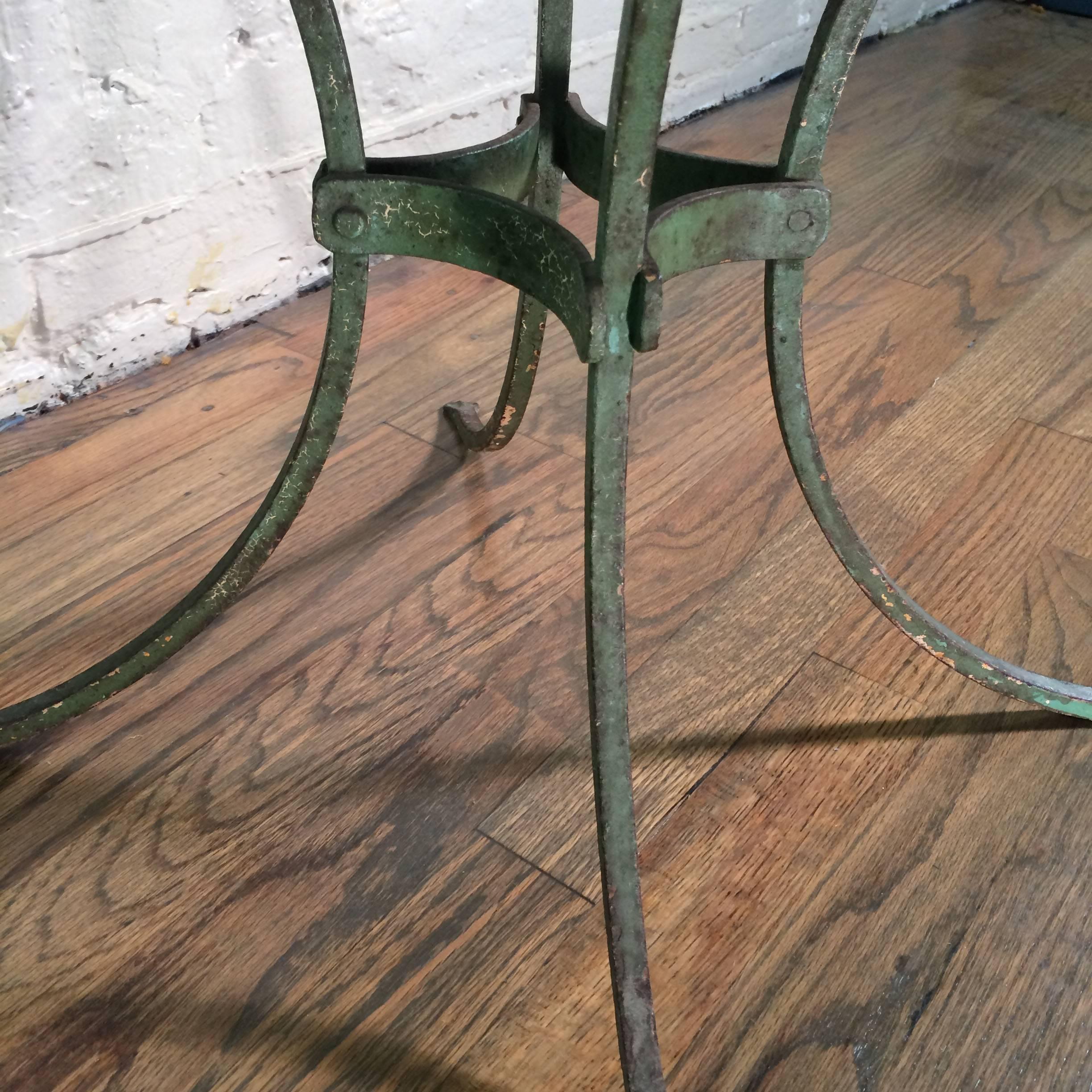 Painted Arts & Crafts Ceramic Tile Table