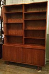 Danish Modern Credenza Bookcase