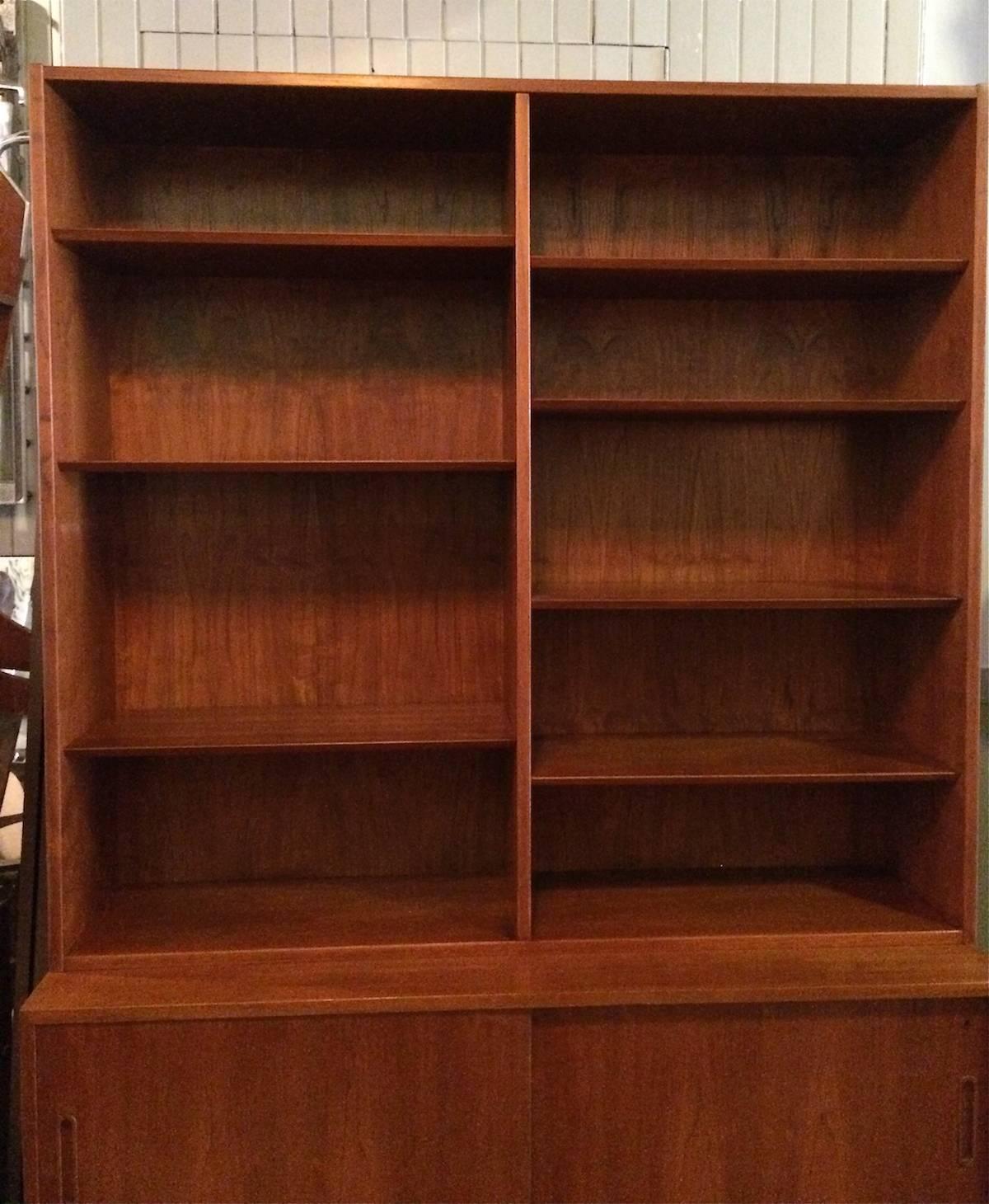 credenza with bookcase