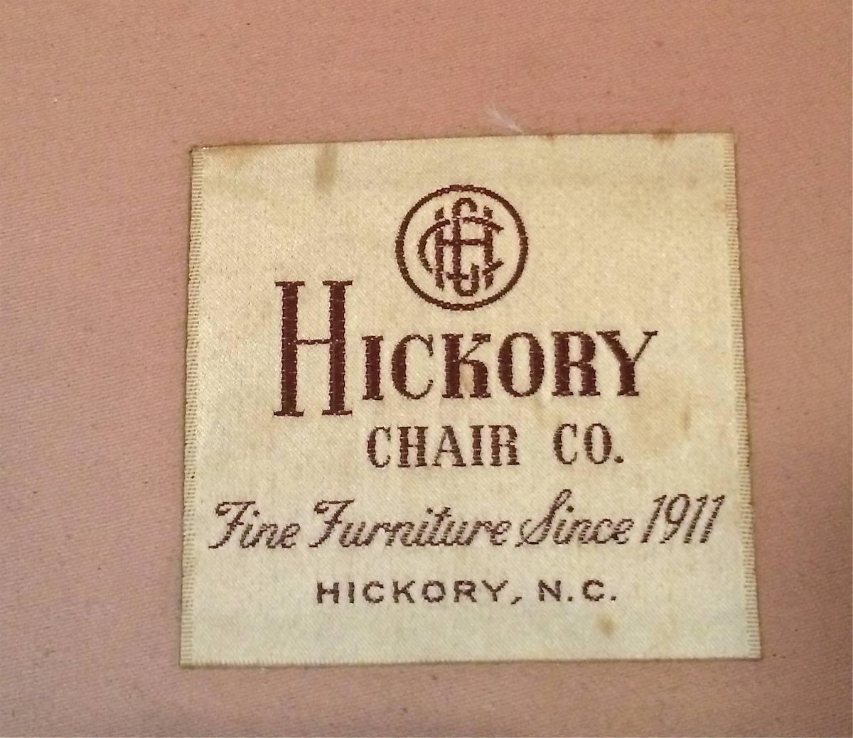 hickory chair leather