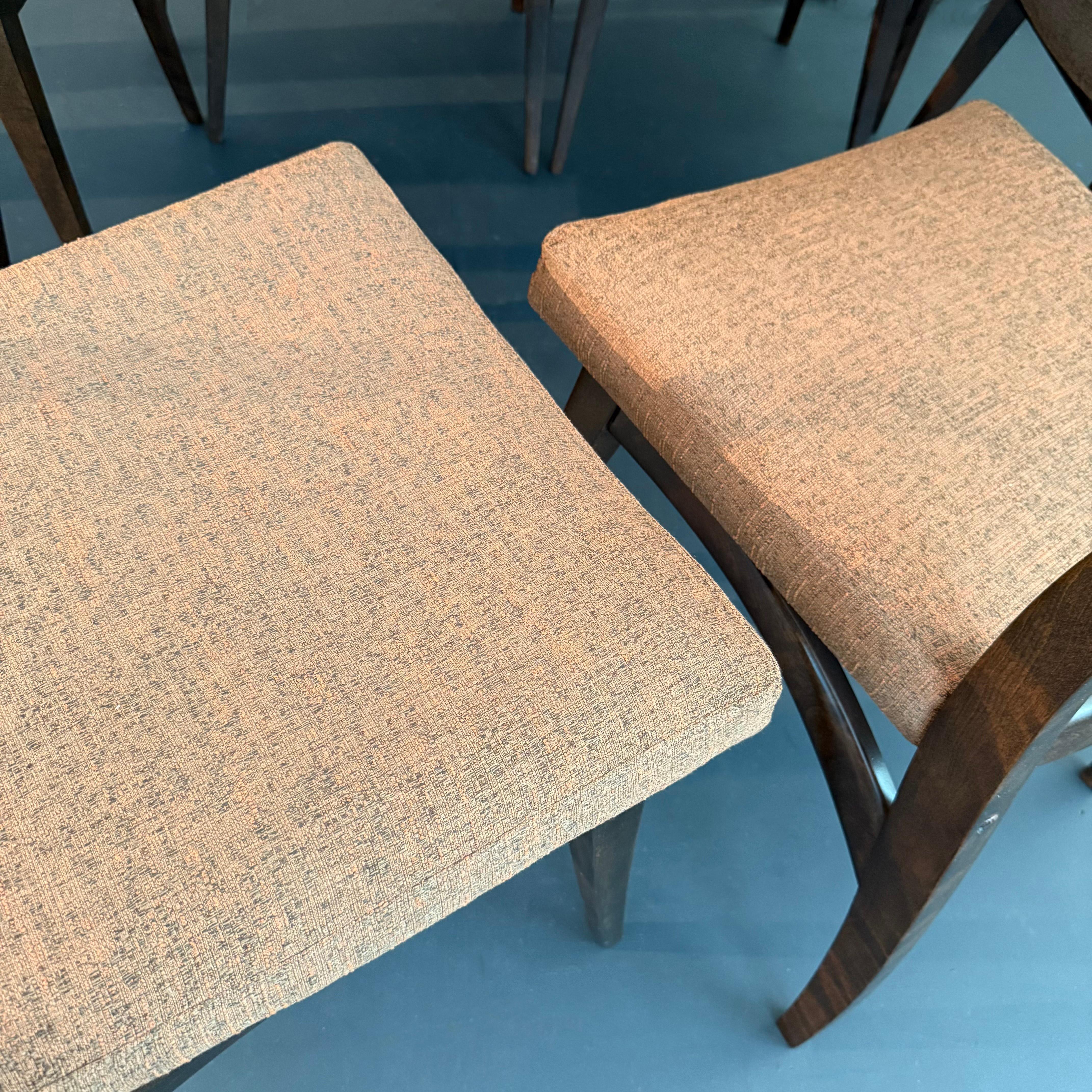 Mid-Century Modern Ebonized Birch 
