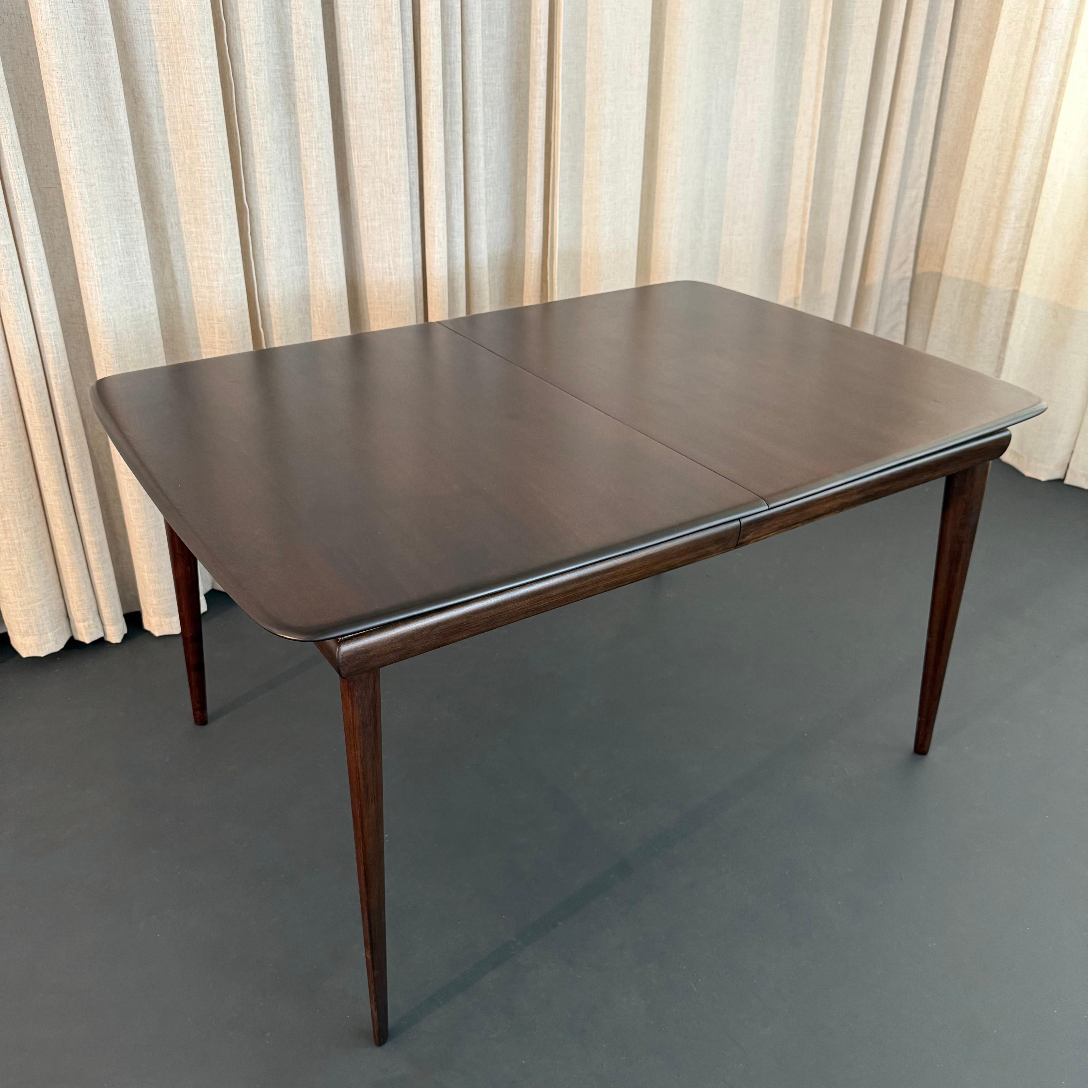 Mid-Century Modern Ebonized Birch 
