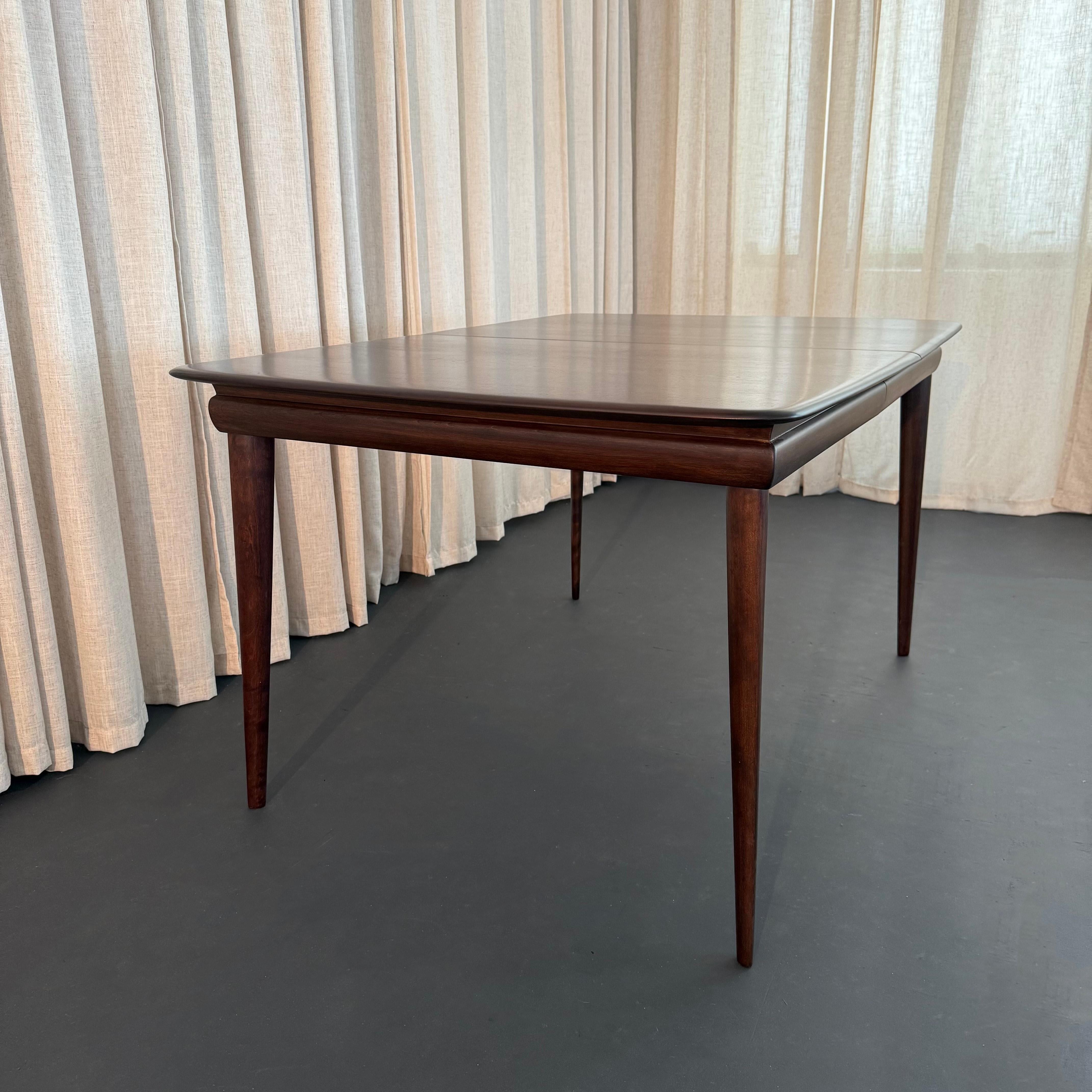 Mid-Century Modern Ebonized Birch 