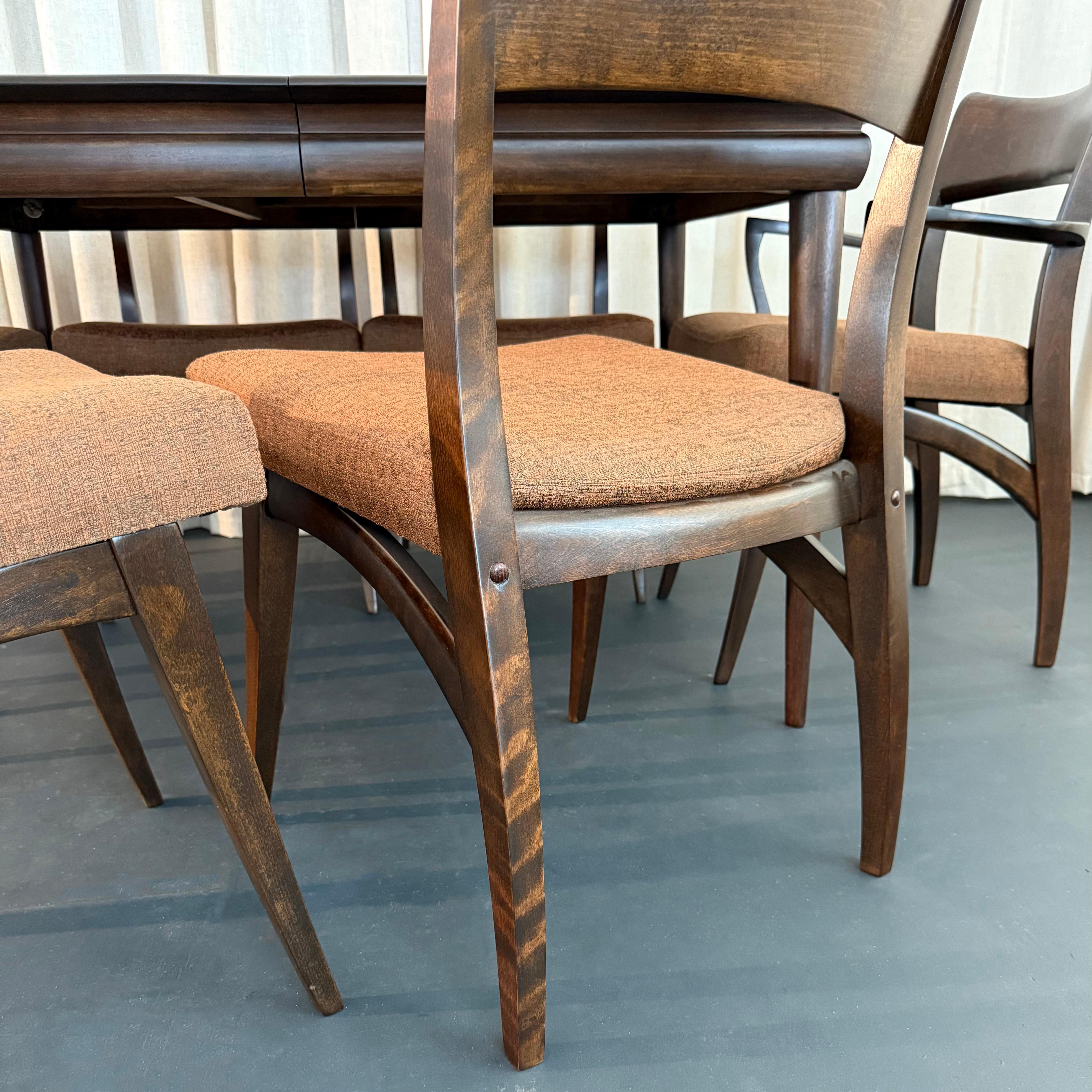 Mid-Century Modern Ebonized Birch 