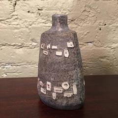 Mid-Century Modern Brutalist Art Pottery Bud Vase