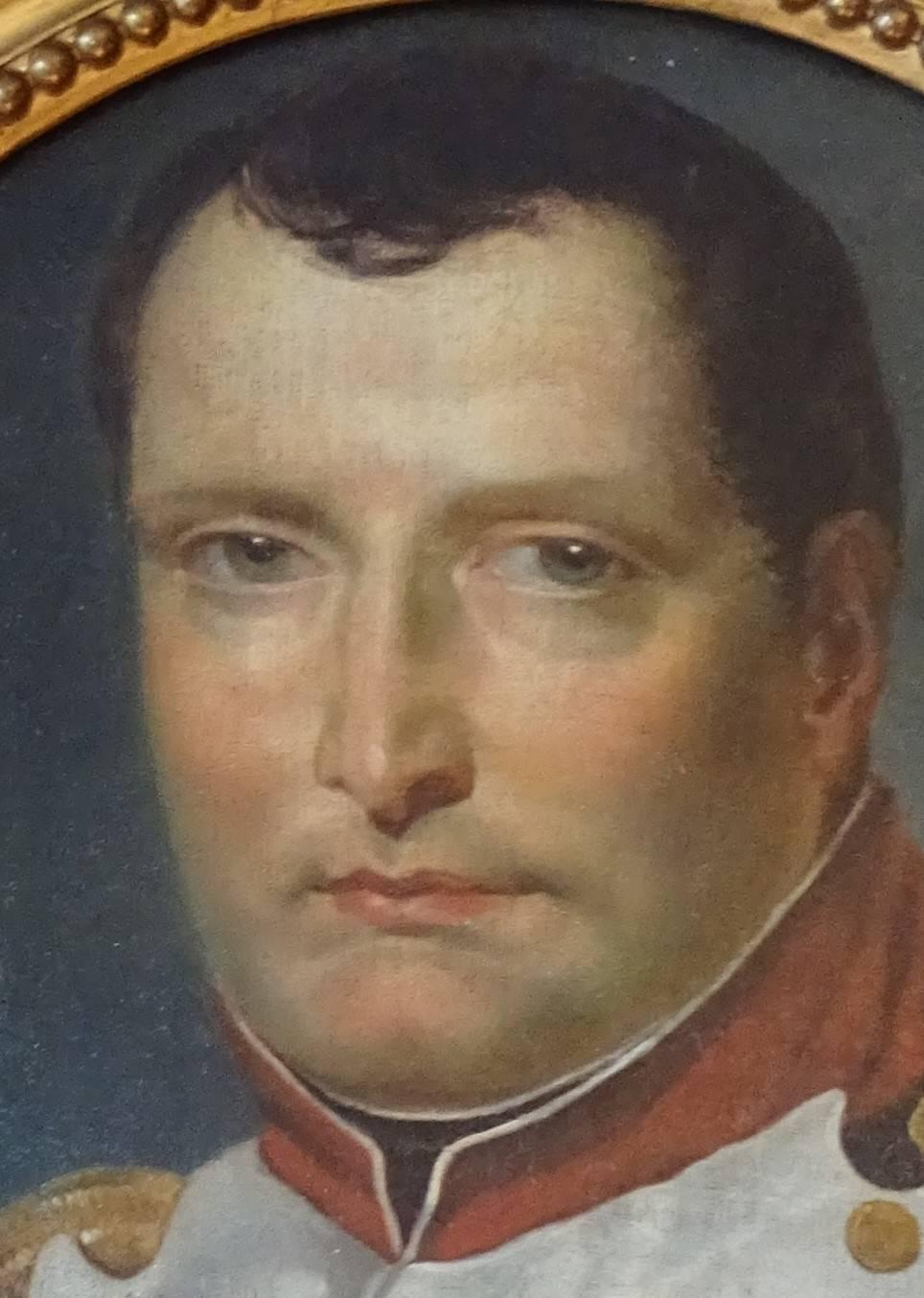 Oil on canvas
napoleon portrait
19th century.