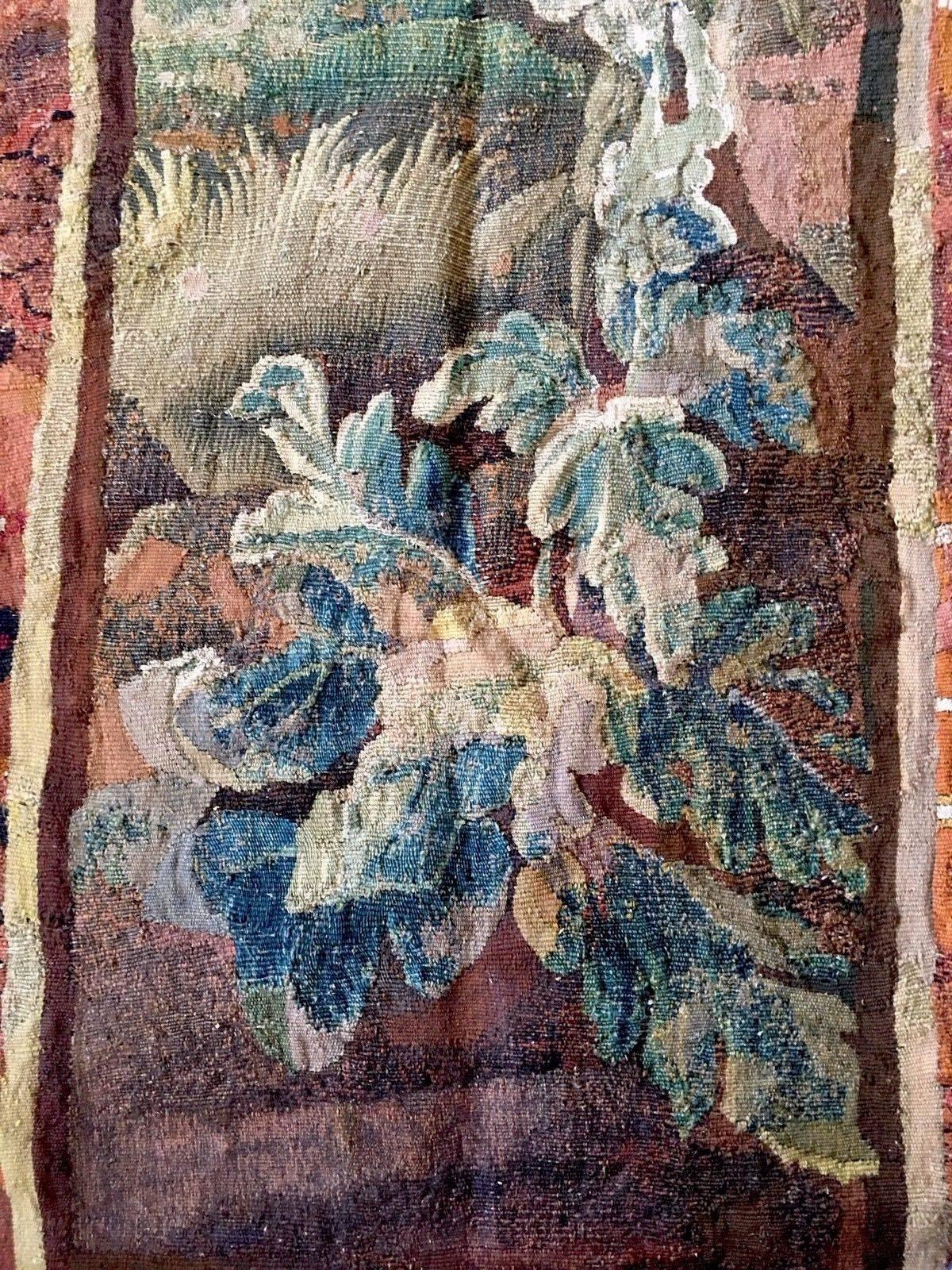 Louis XVI Authentic Aubusson Portiere, 18th Century
