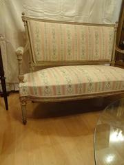 Settee Louis XVI Style, Loveseat