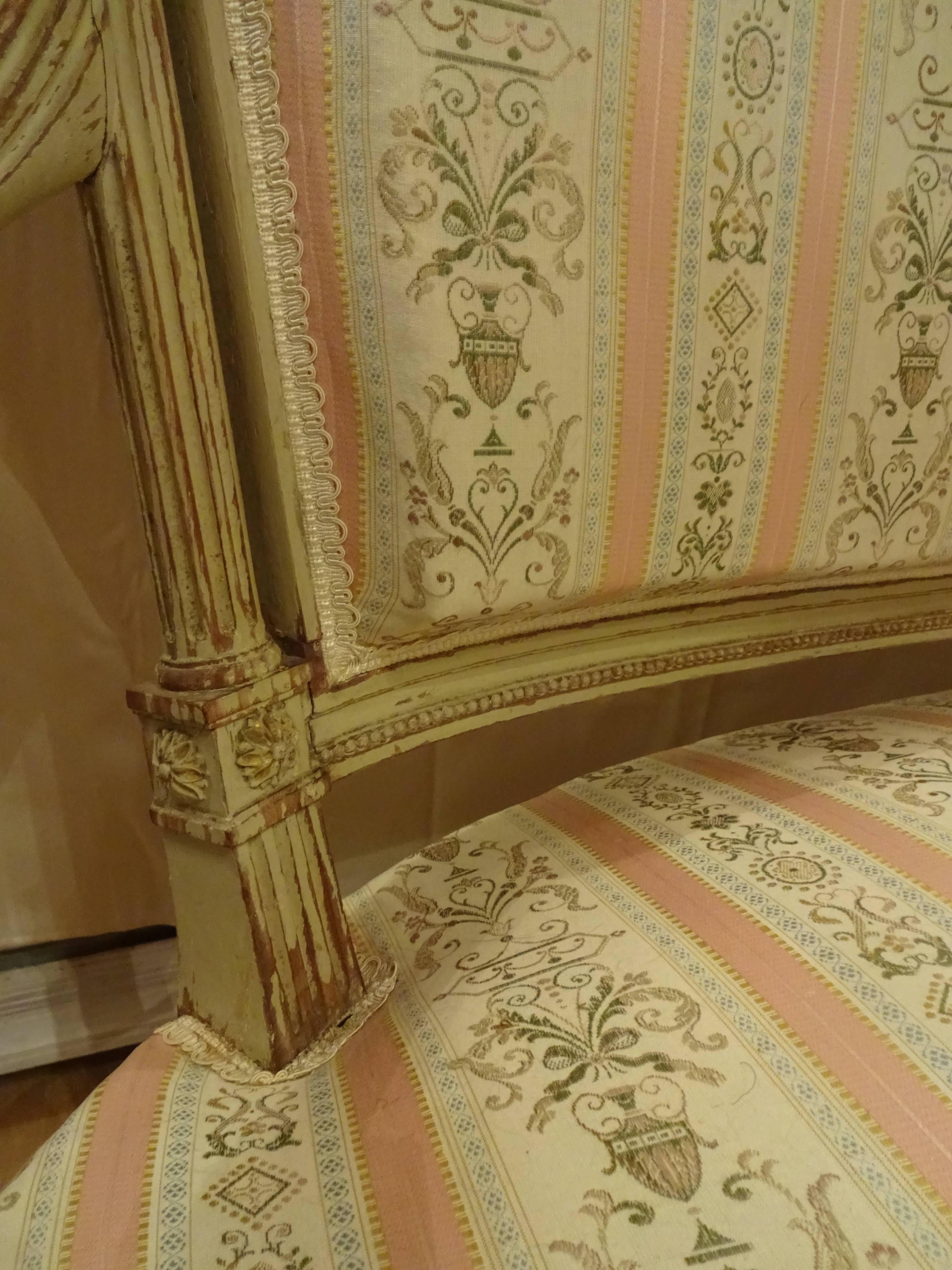 Settee Louis XVI Style, Loveseat For Sale 2