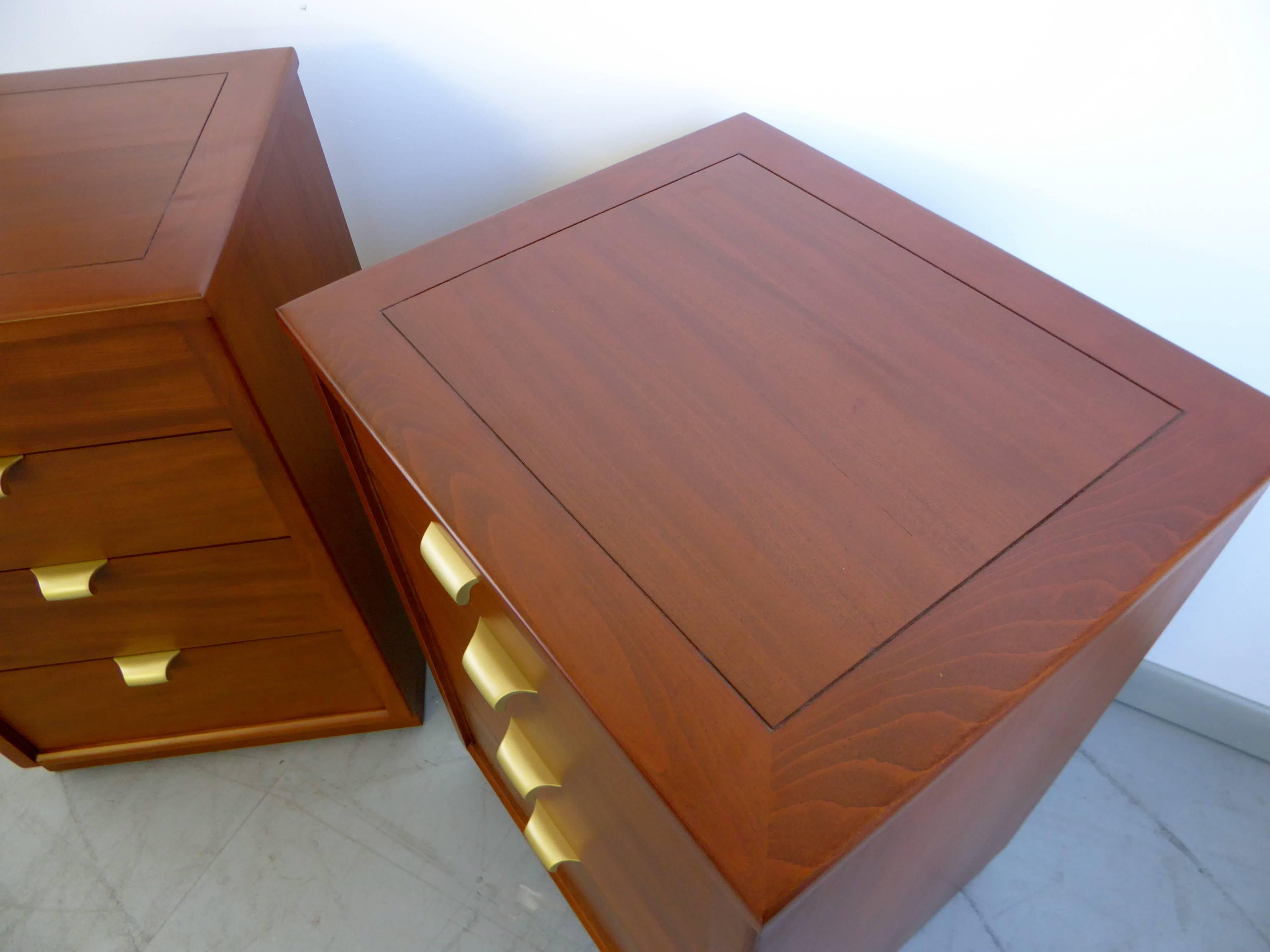 Mid-20th Century Edward Wormley for Drexel Nightstands or Chests