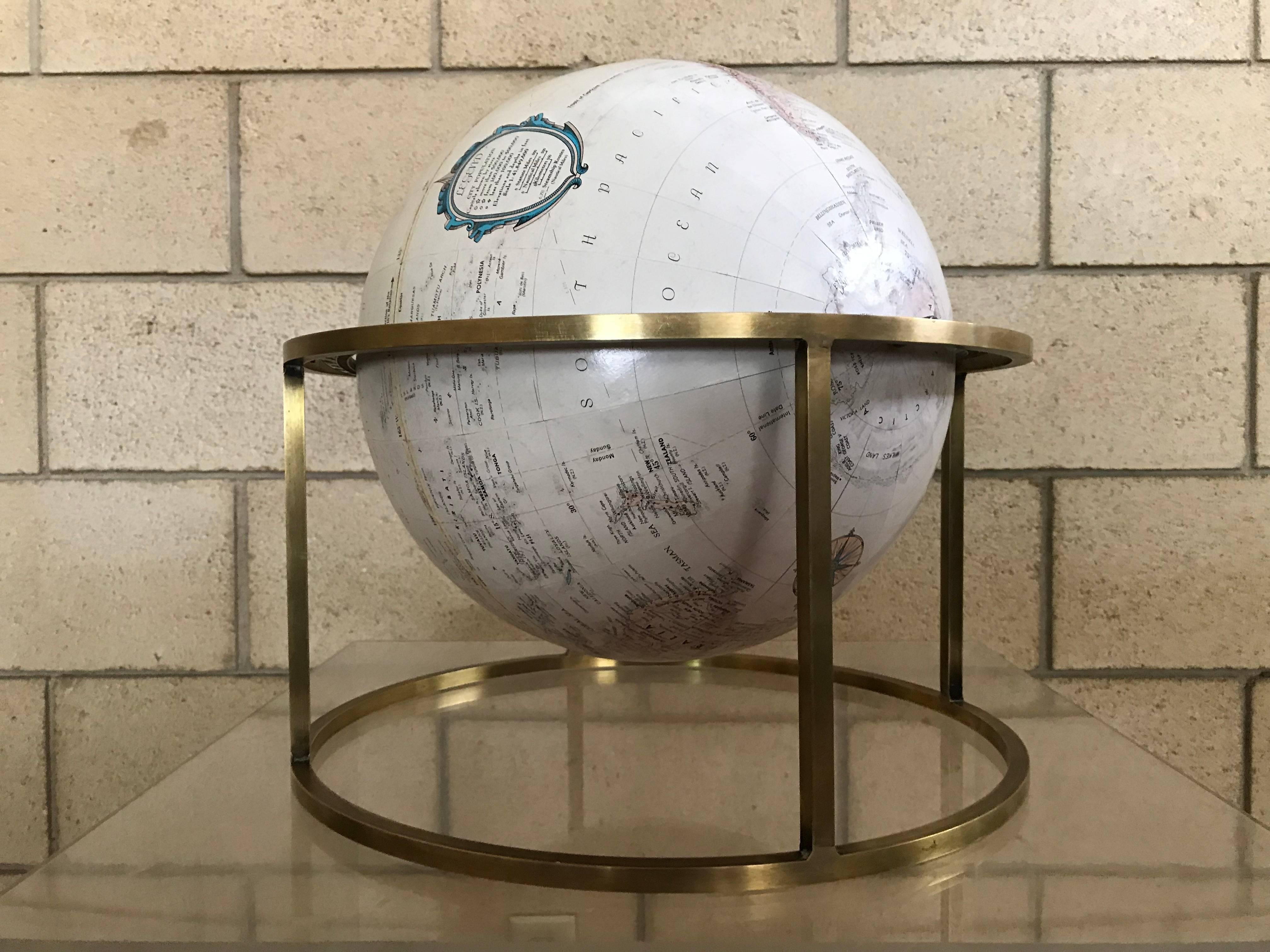 Late 20th Century Mid-Century Modern Paul McCobb Style Replogle Desk Globe