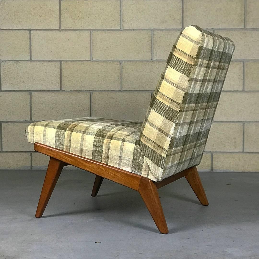 American Early Slipper Lounge Chair by Jens Risom for H.G. Knoll Products, circa 1940s