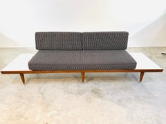 Mid-Century Platform Sofa in the Manner of Adrian Pearsall by Frank & Son N.Y.