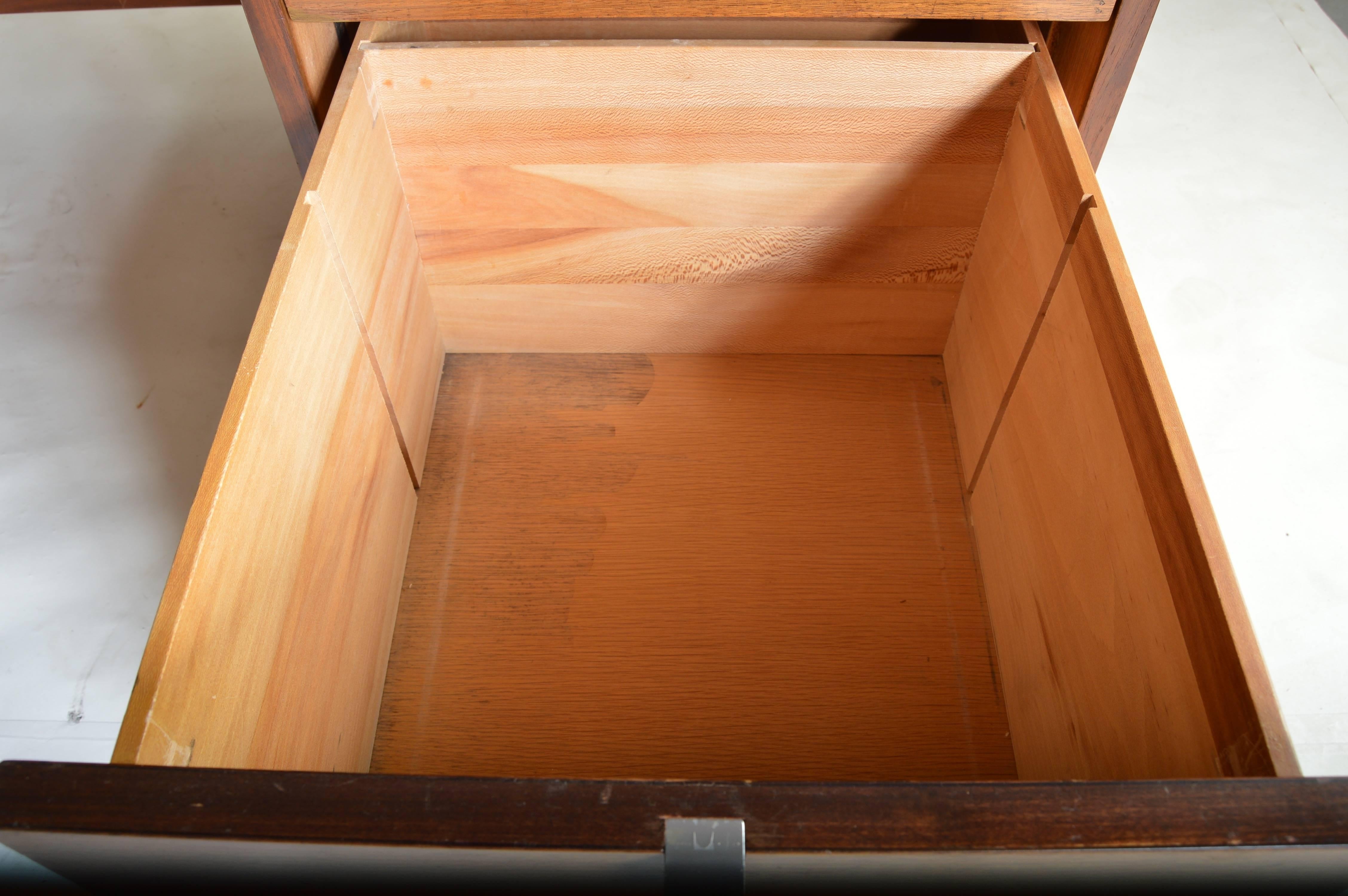 George Nelson for Herman Miller L-Shaped Executive Desk with Return In Good Condition In Southampton, NJ
