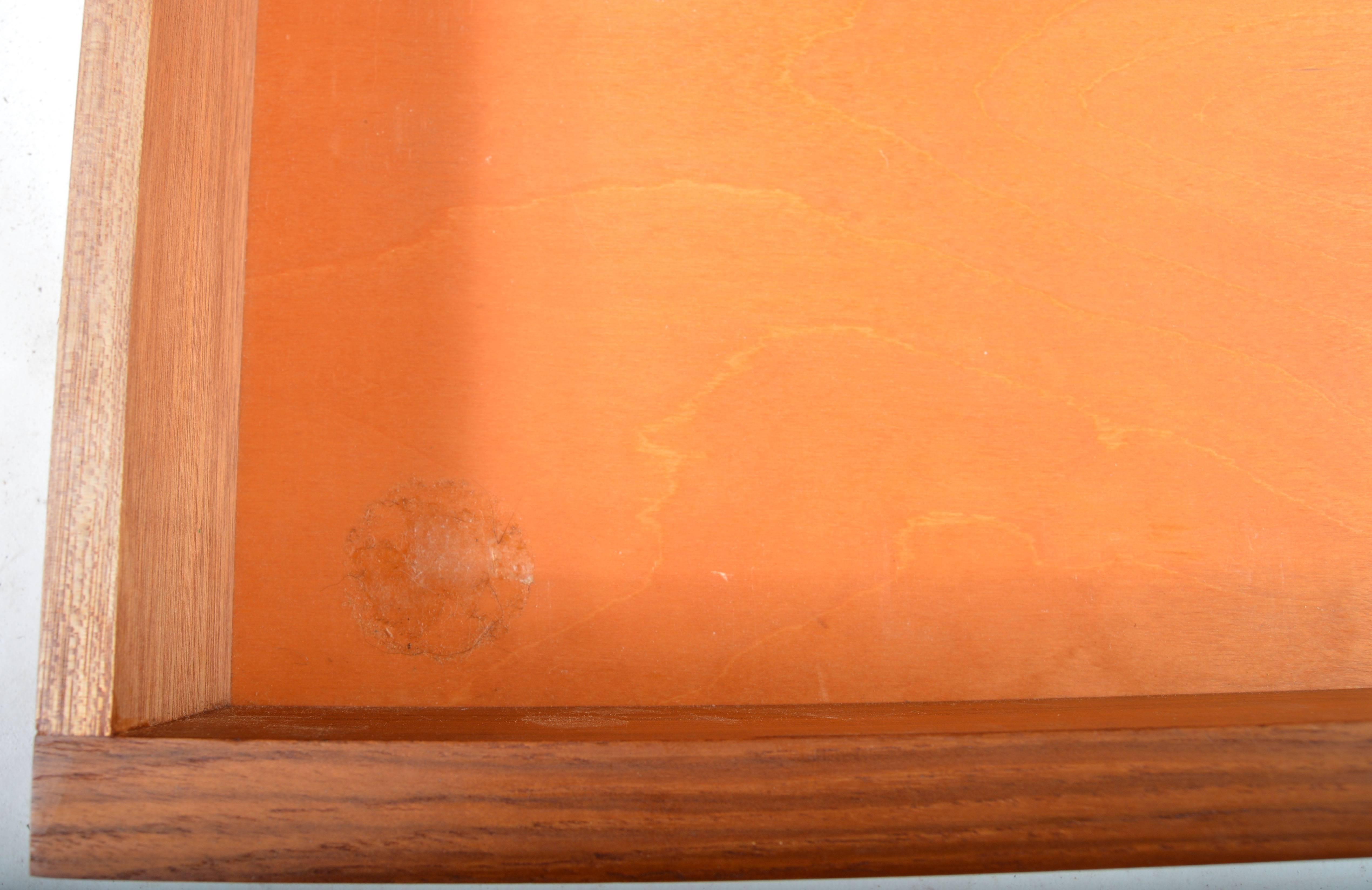 Mid-20th Century Large Flip-Top Wall Hanging Desk by Arne Hovmand Olsen in Teak