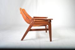 Mid-Century Jerry Johnson Sculptural Bentwood Sling Chair