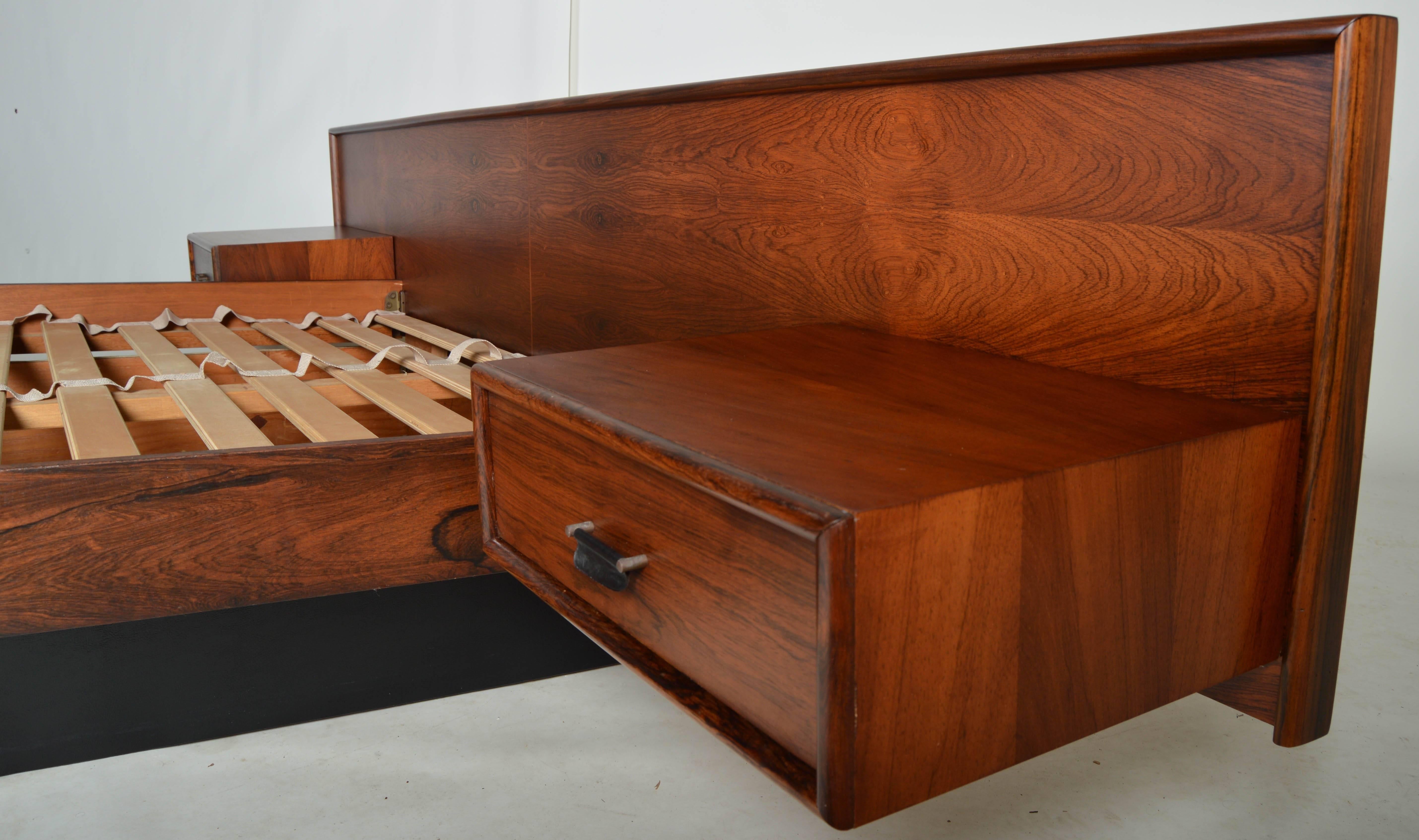 rosewood bed frame
