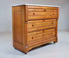 Late Victorian Aesthetic Period Eastlake Cottage Dresser