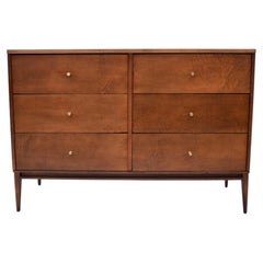 Mid-Century Modern Paul McCobb Desk and Chair Set, Birch and Laminate